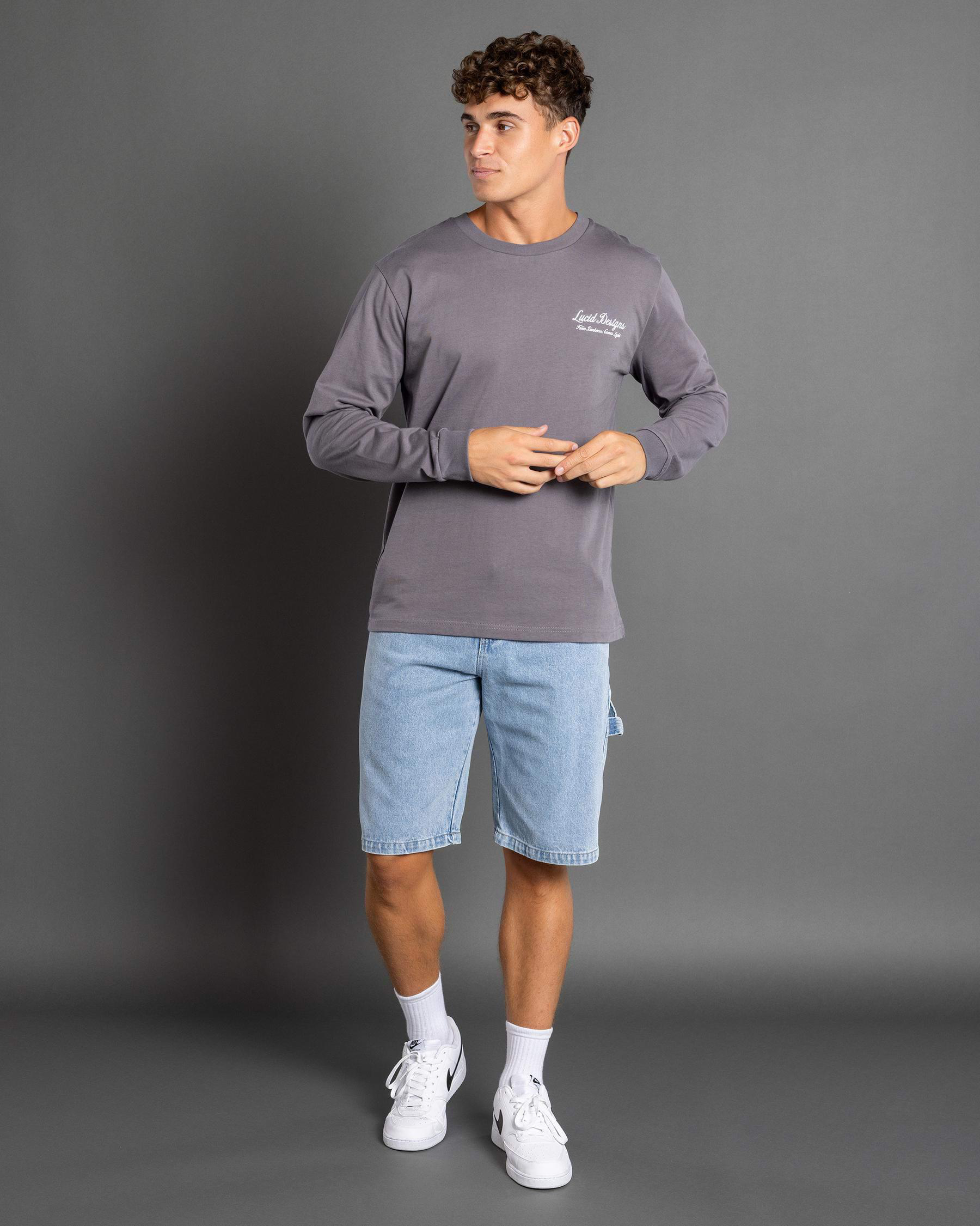 Institute Denim Walk Shorts