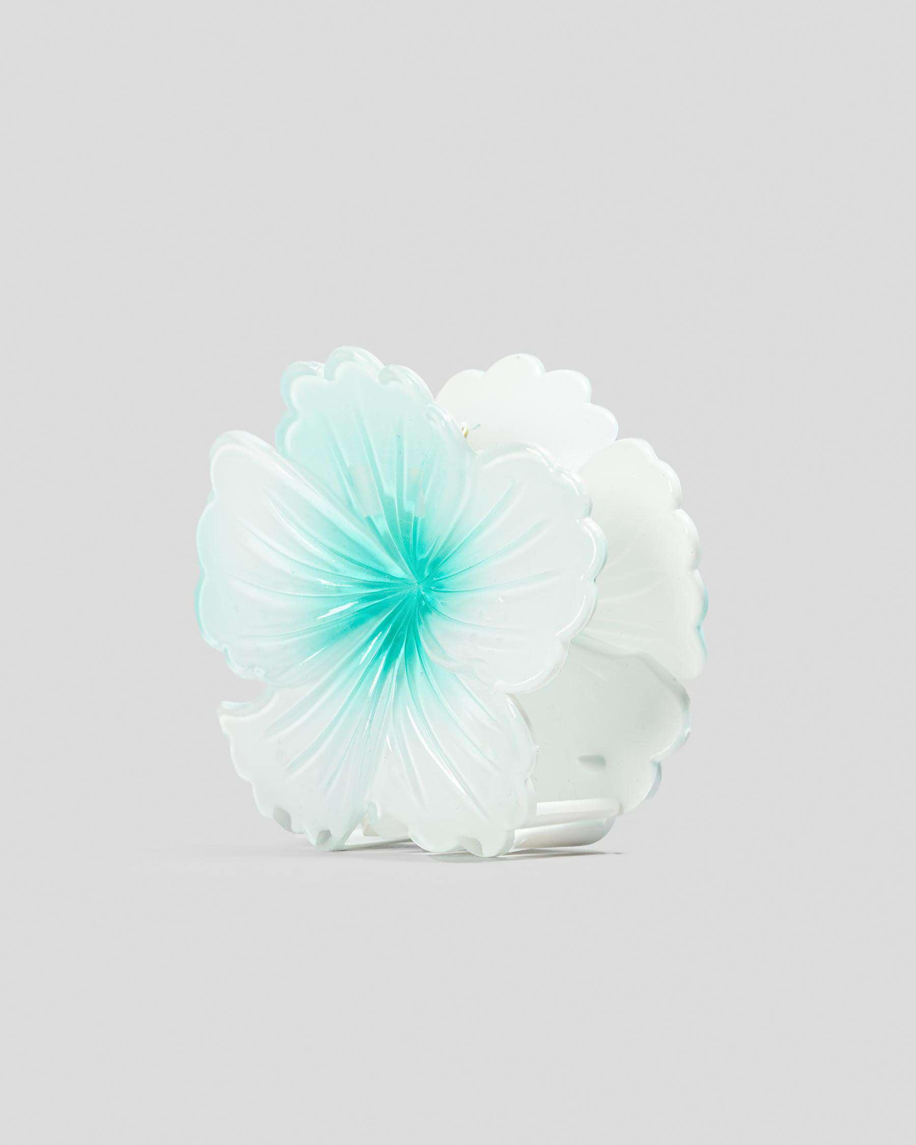 Hibiscus Flower Hair Claw Clip