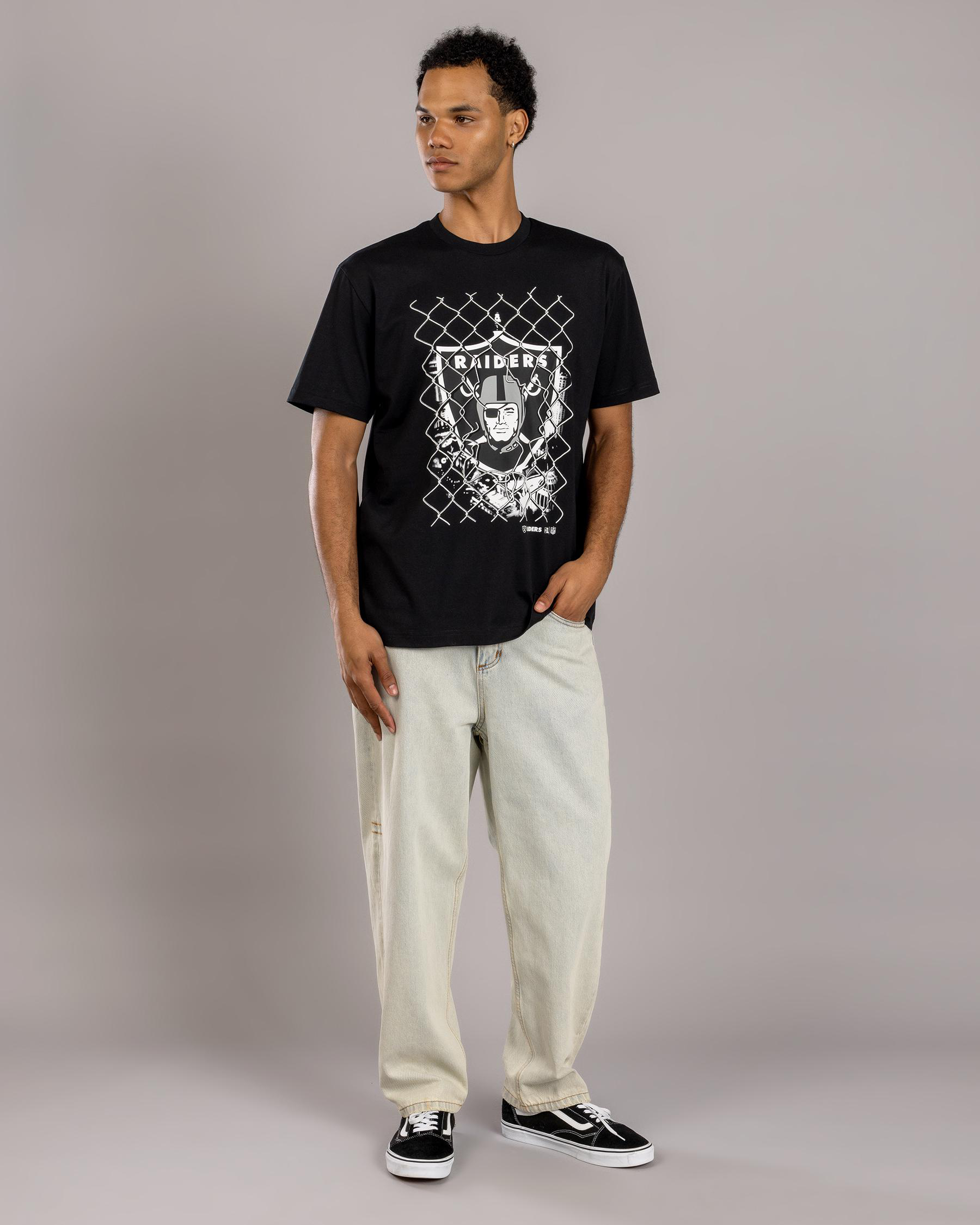 Las Vegas Raiders Fence Oversized T-Shirt