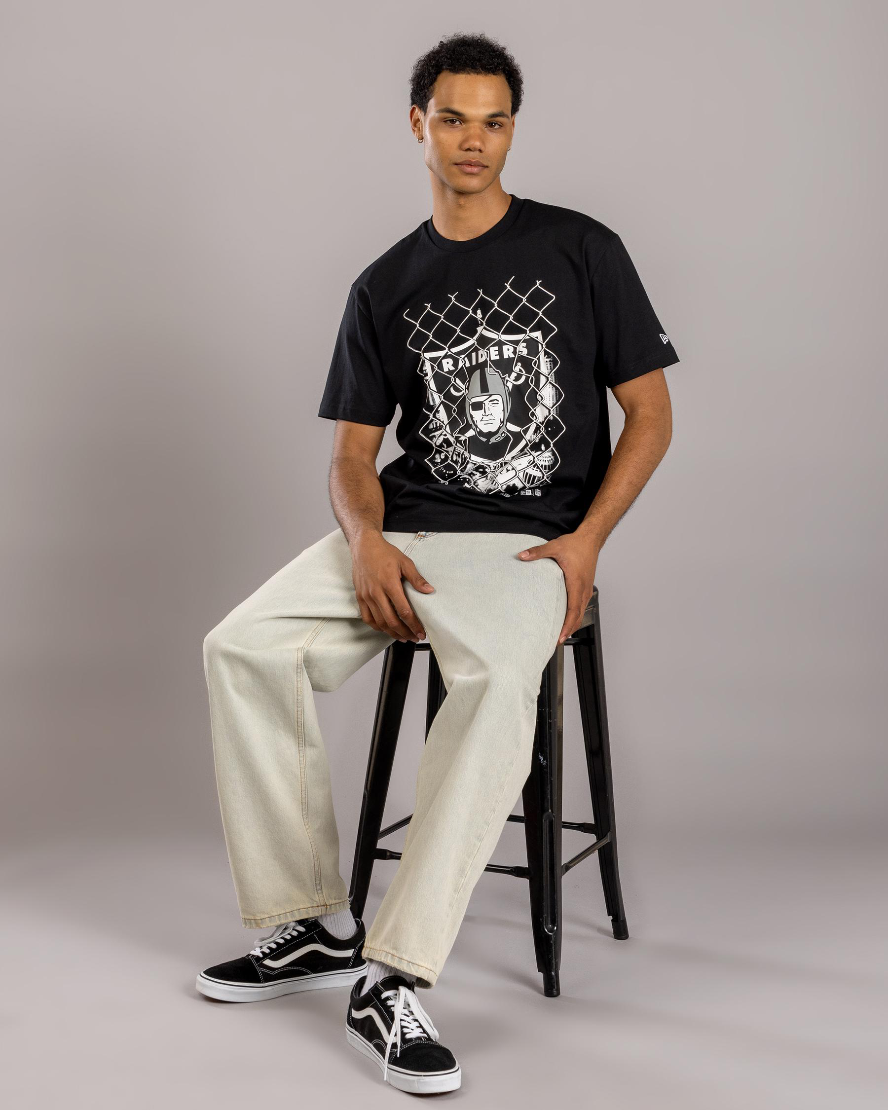 Las Vegas Raiders Fence Oversized T-Shirt