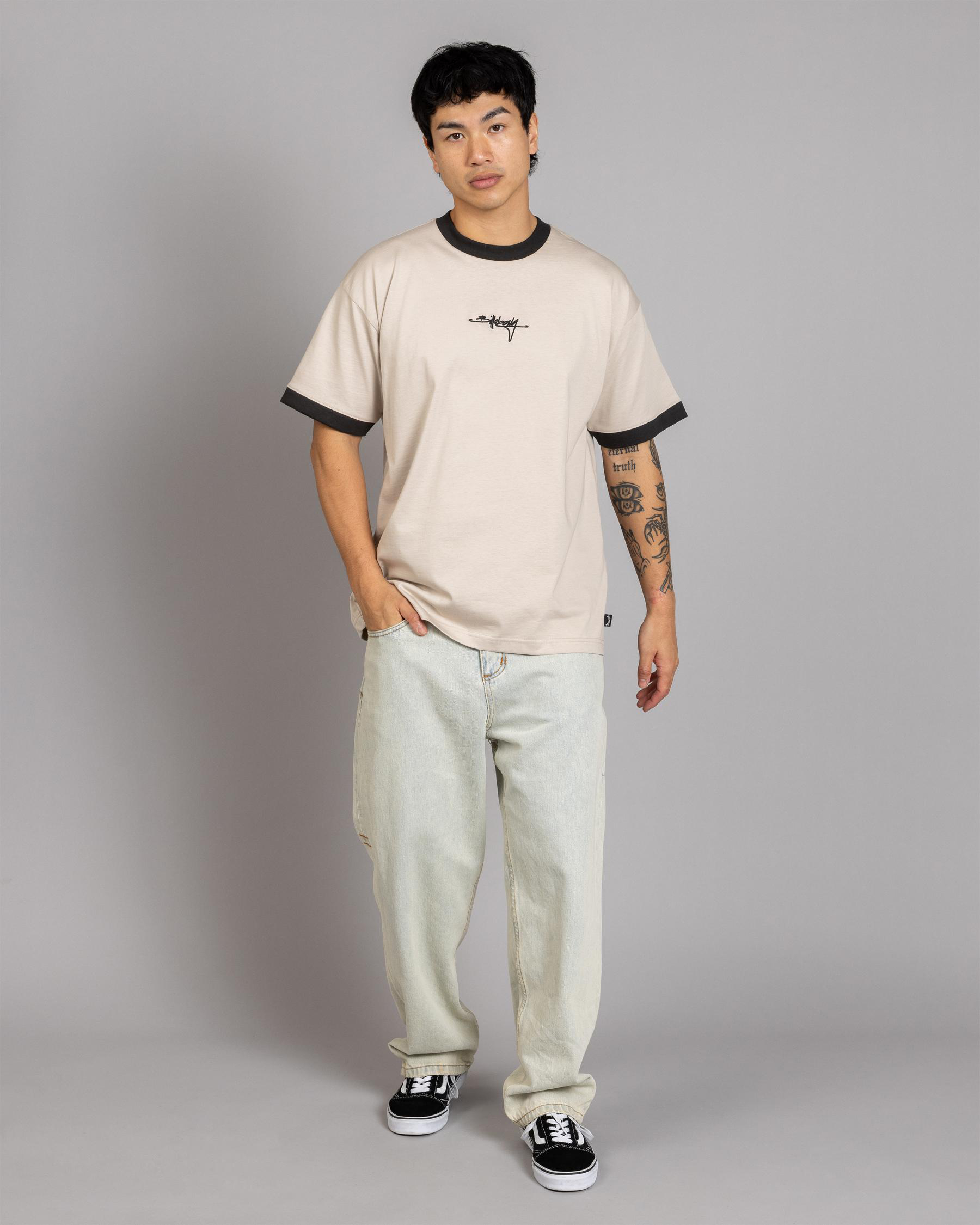 Script Ringer T-Shirt