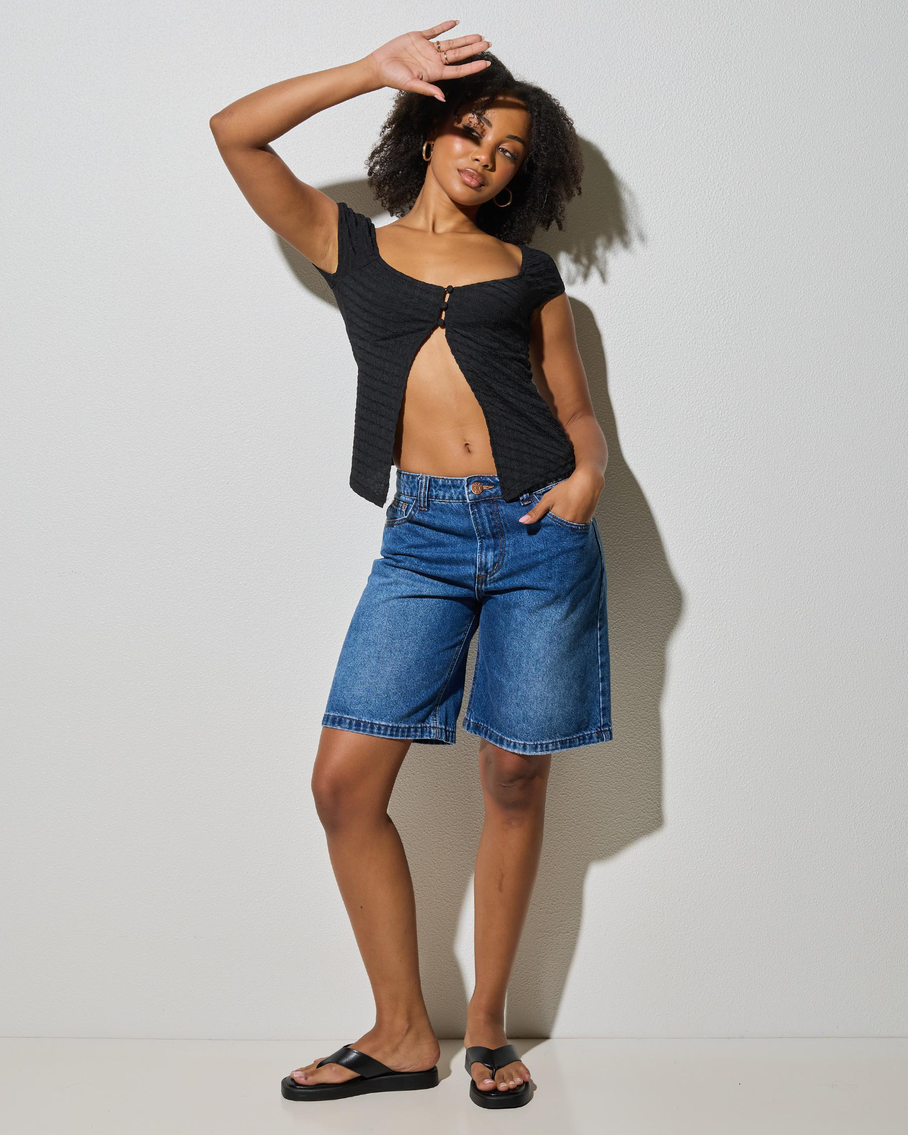 Mackena Split Front Top