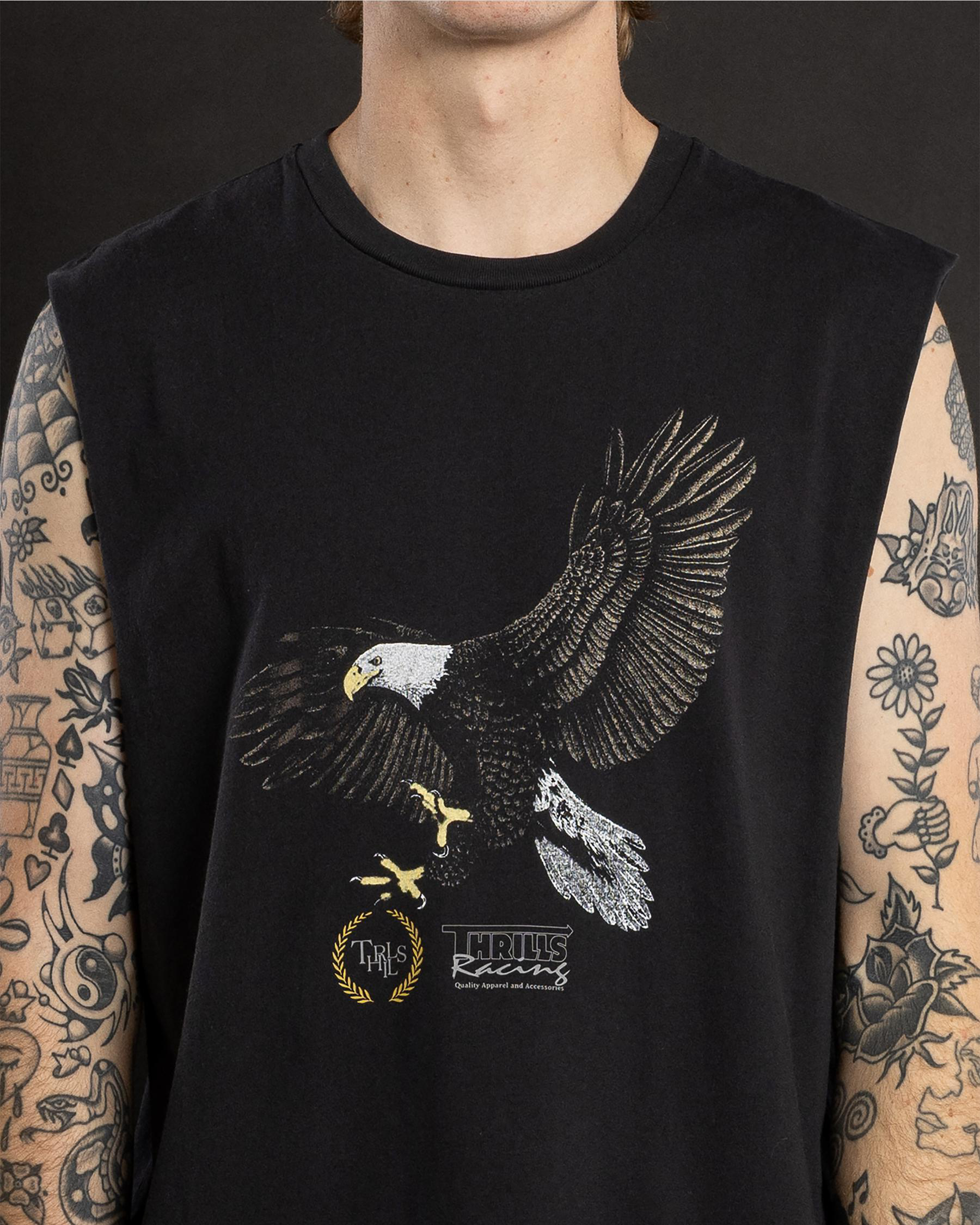 Speed Tour Merch Fit Muscle Tank