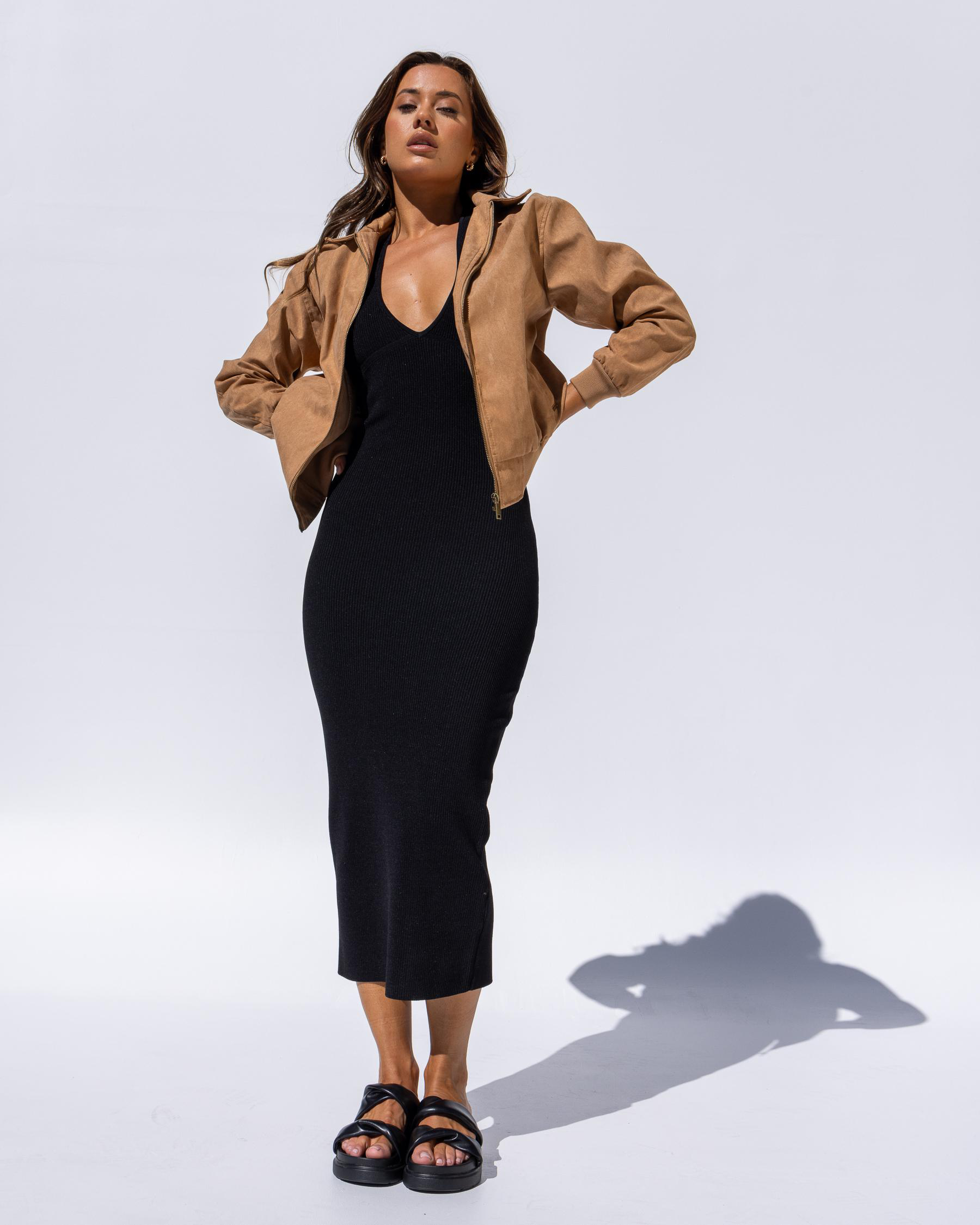 Dune Faux Suede Jacket