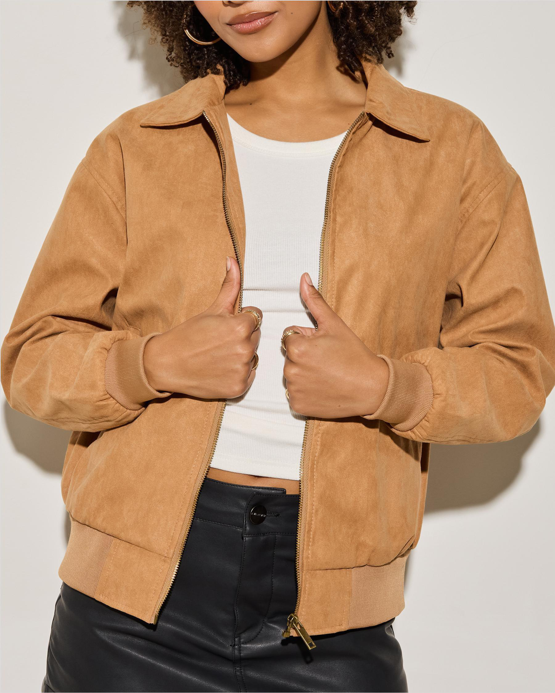 Dune Faux Suede Jacket