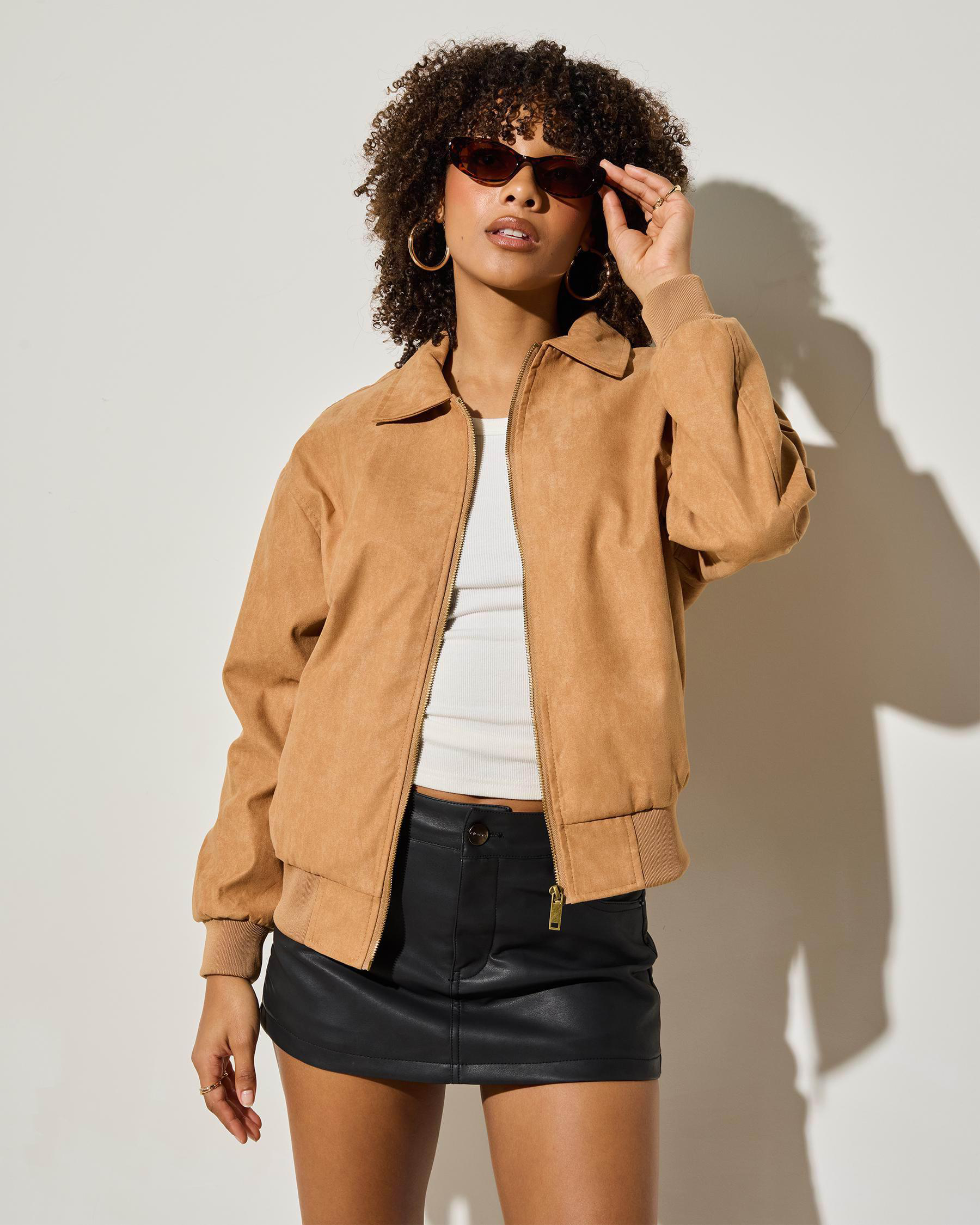 Dune Faux Suede Jacket