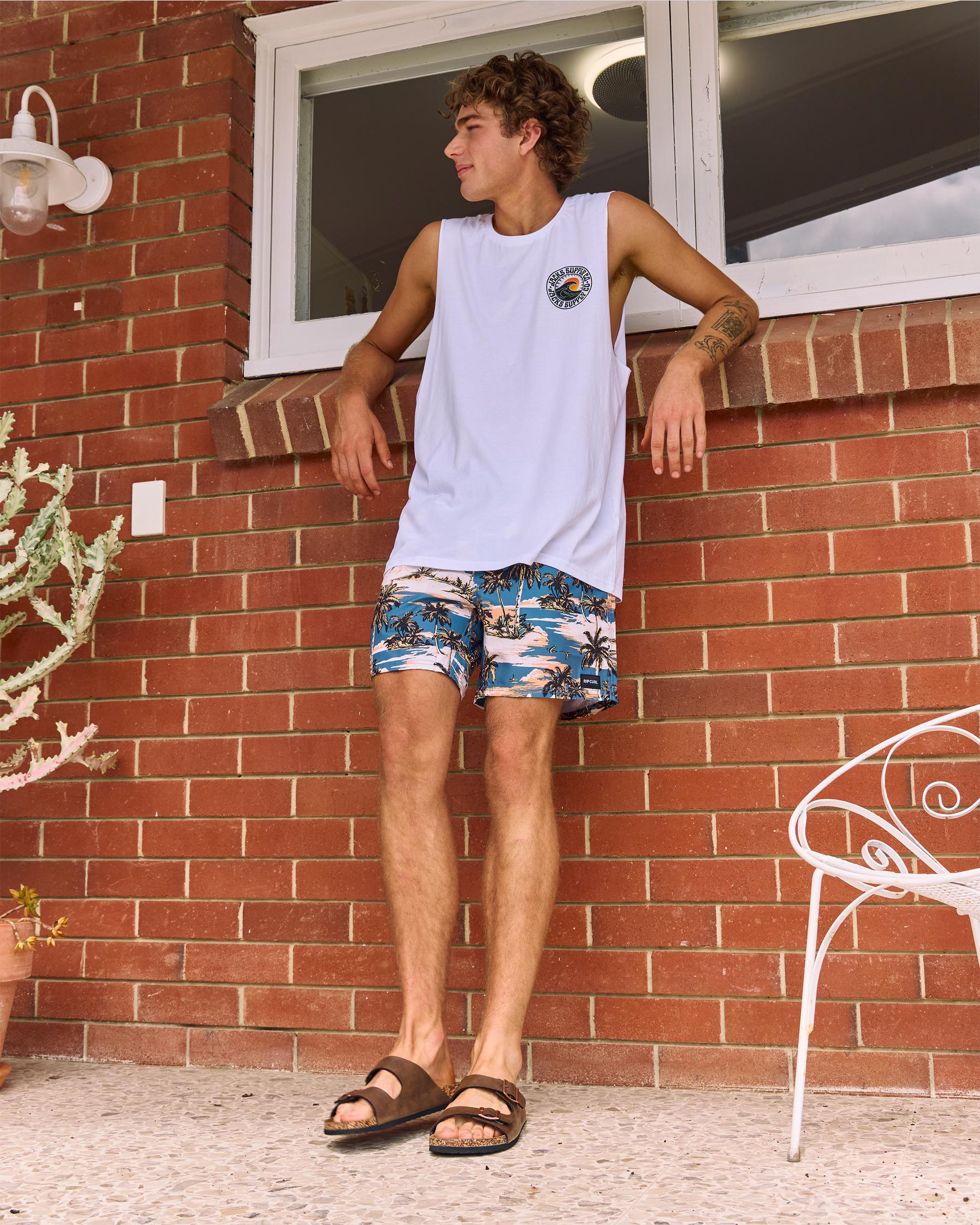 Rising Sun Muscle Tank