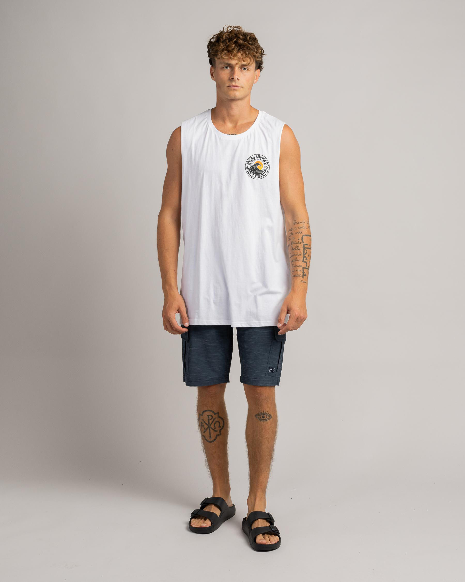 Rising Sun Muscle Tank