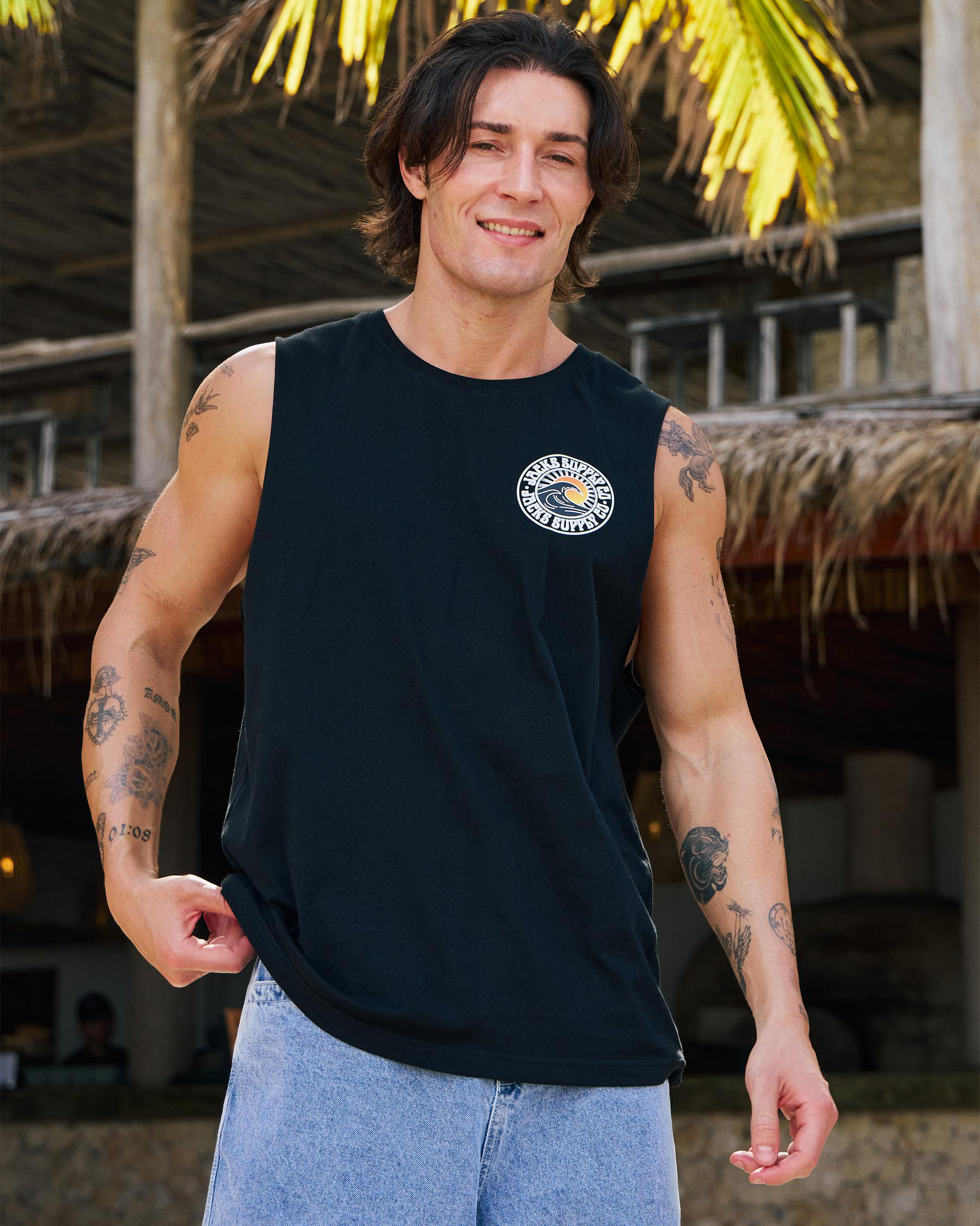 Rising Sun Muscle Tank