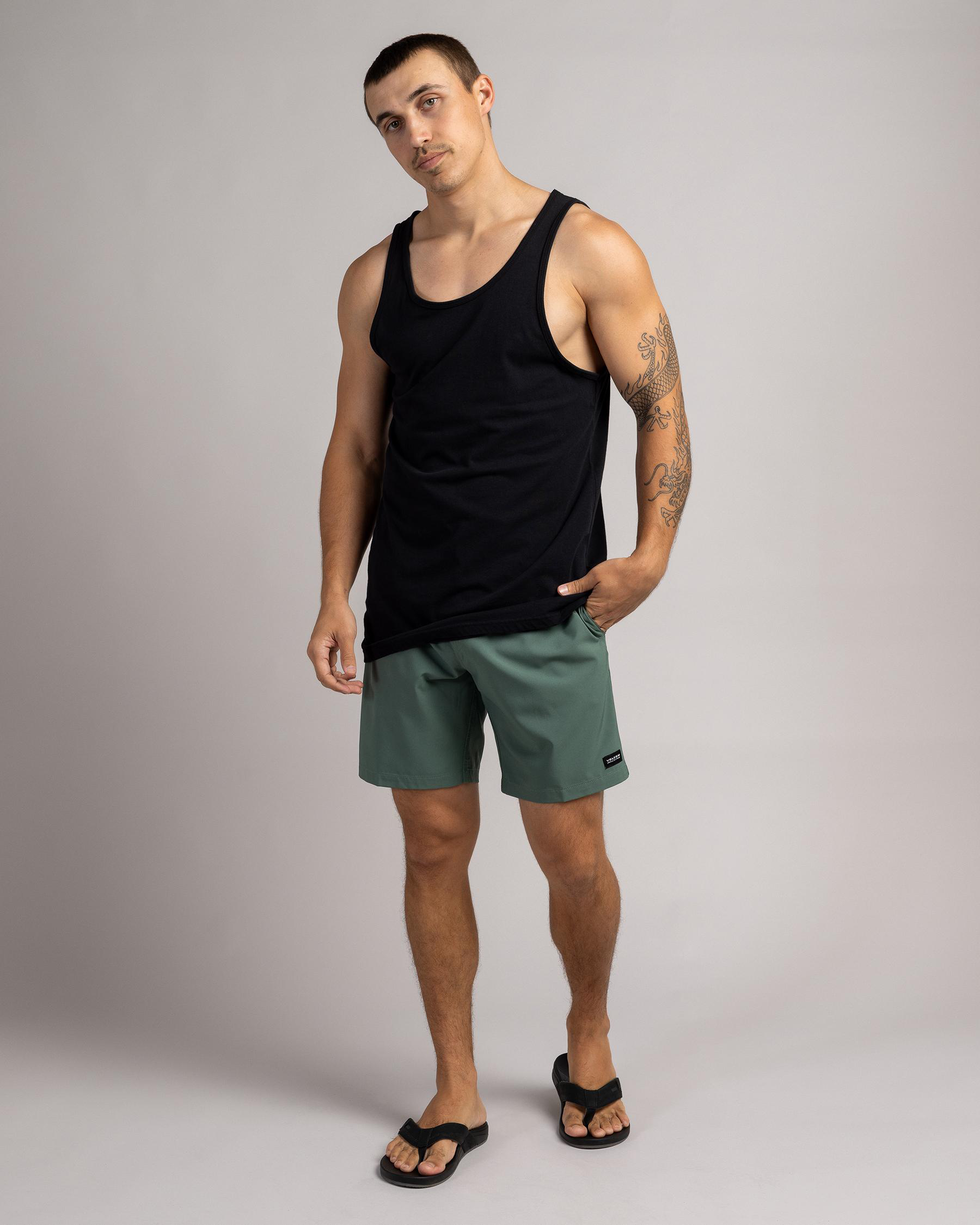 Stones Hybrid Elastic Waist Shorts