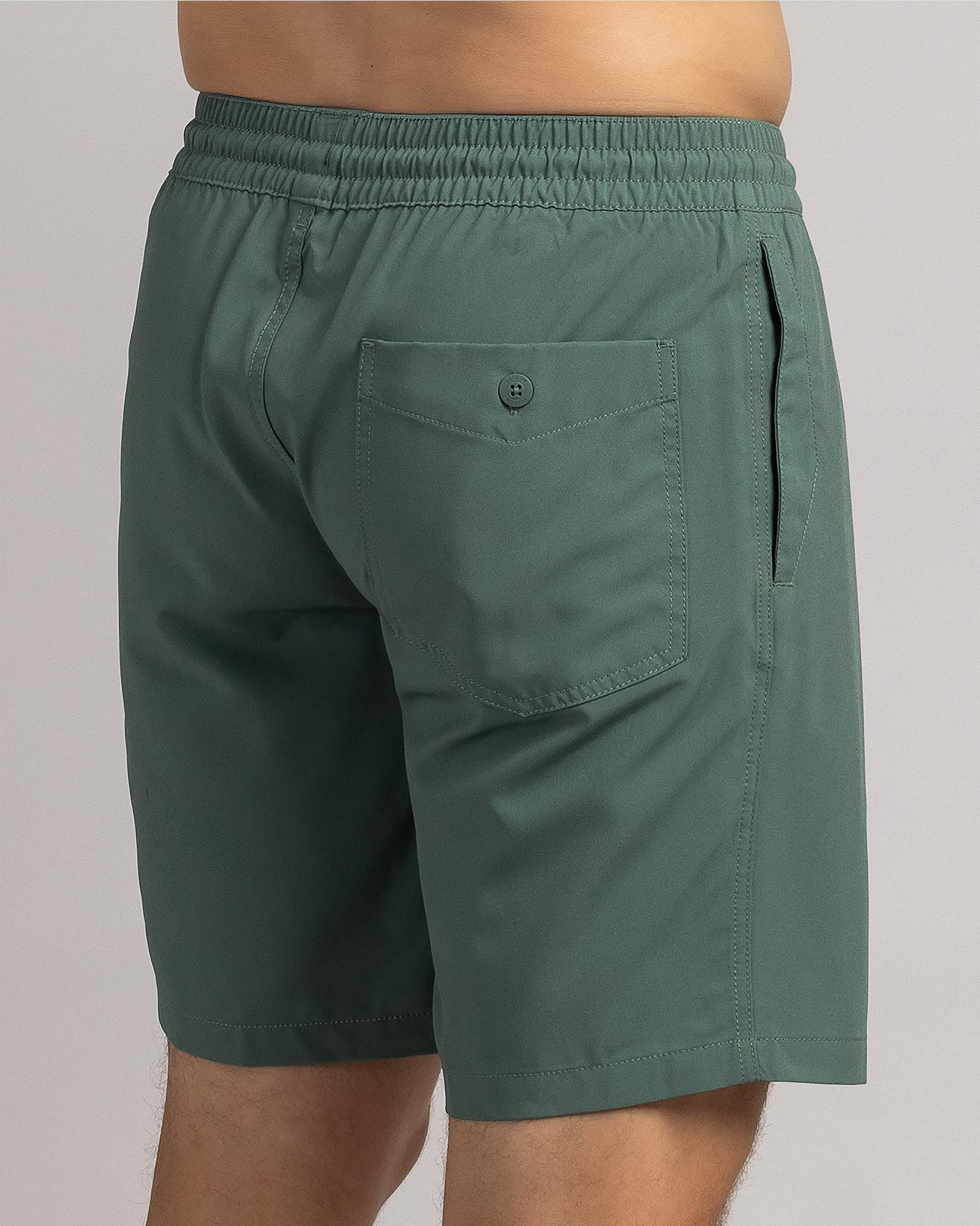Stones Hybrid Elastic Waist Shorts