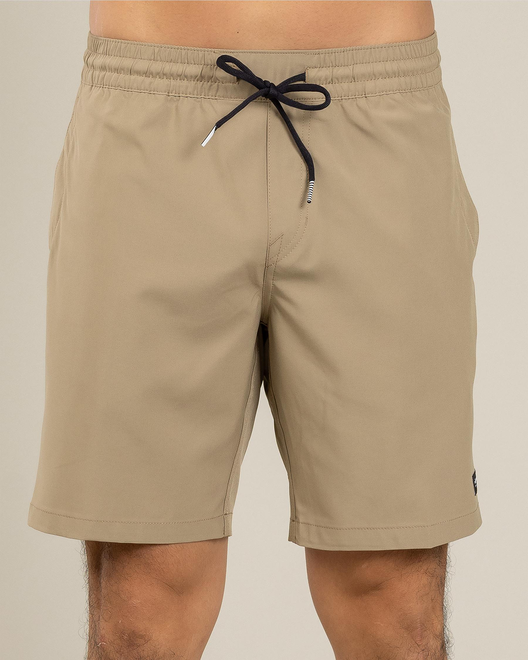 Stones Hybrid Elastic Waist Shorts