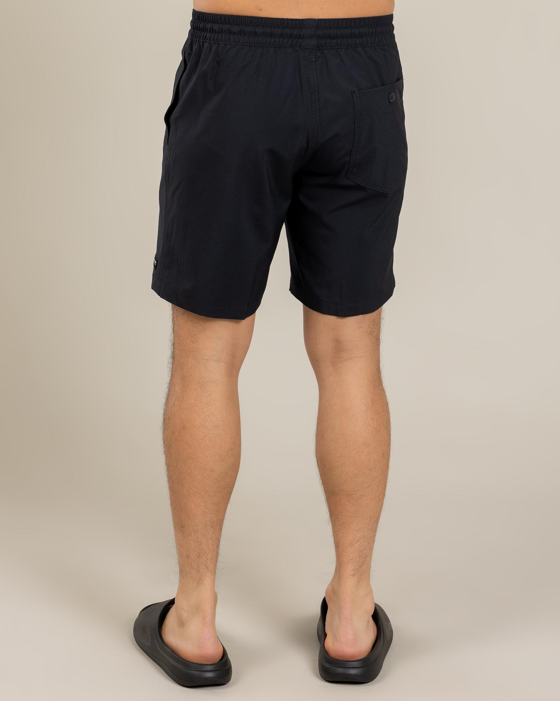 Stones Hybrid Elastic Waist Shorts