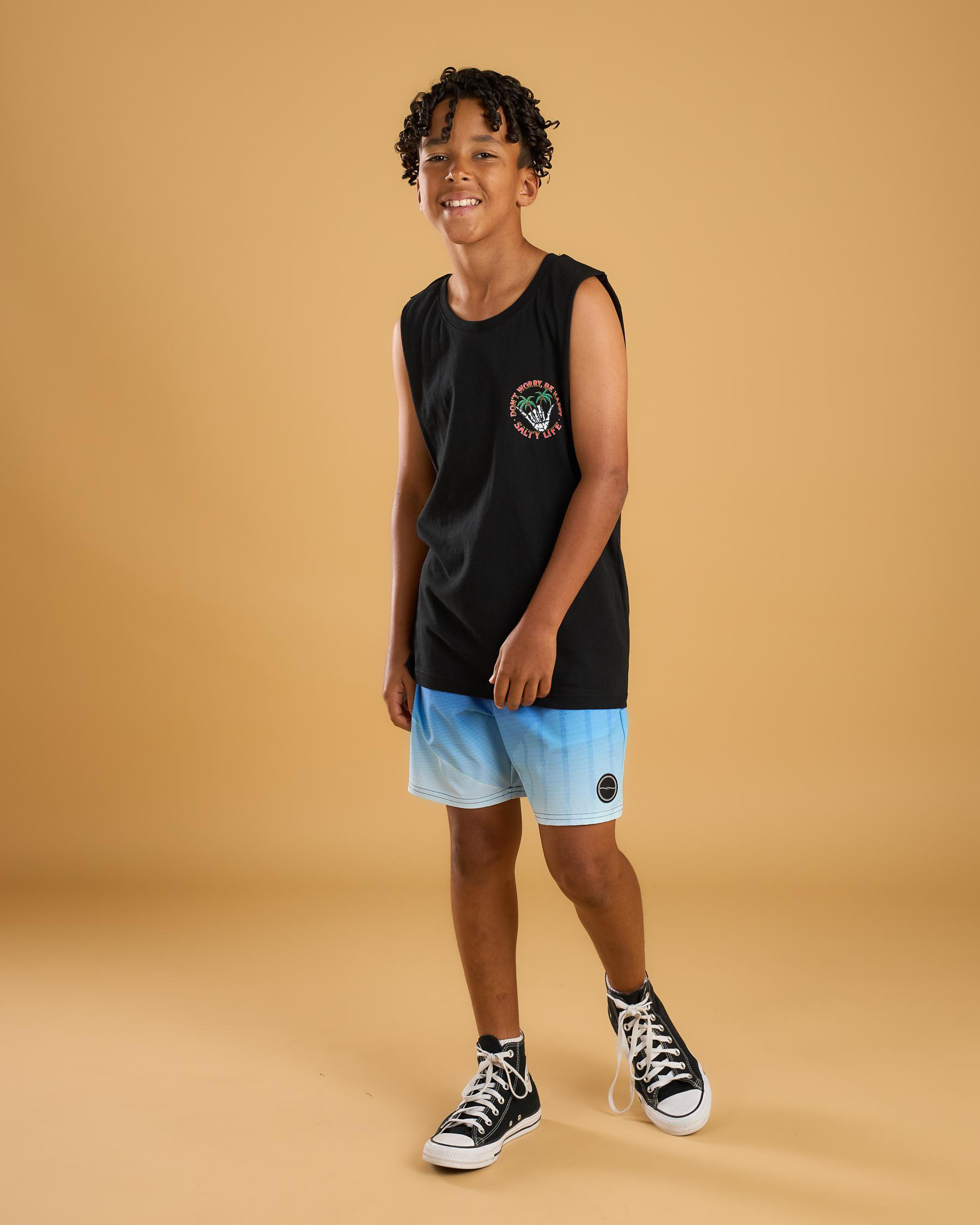 Be Happy Muscle Tank