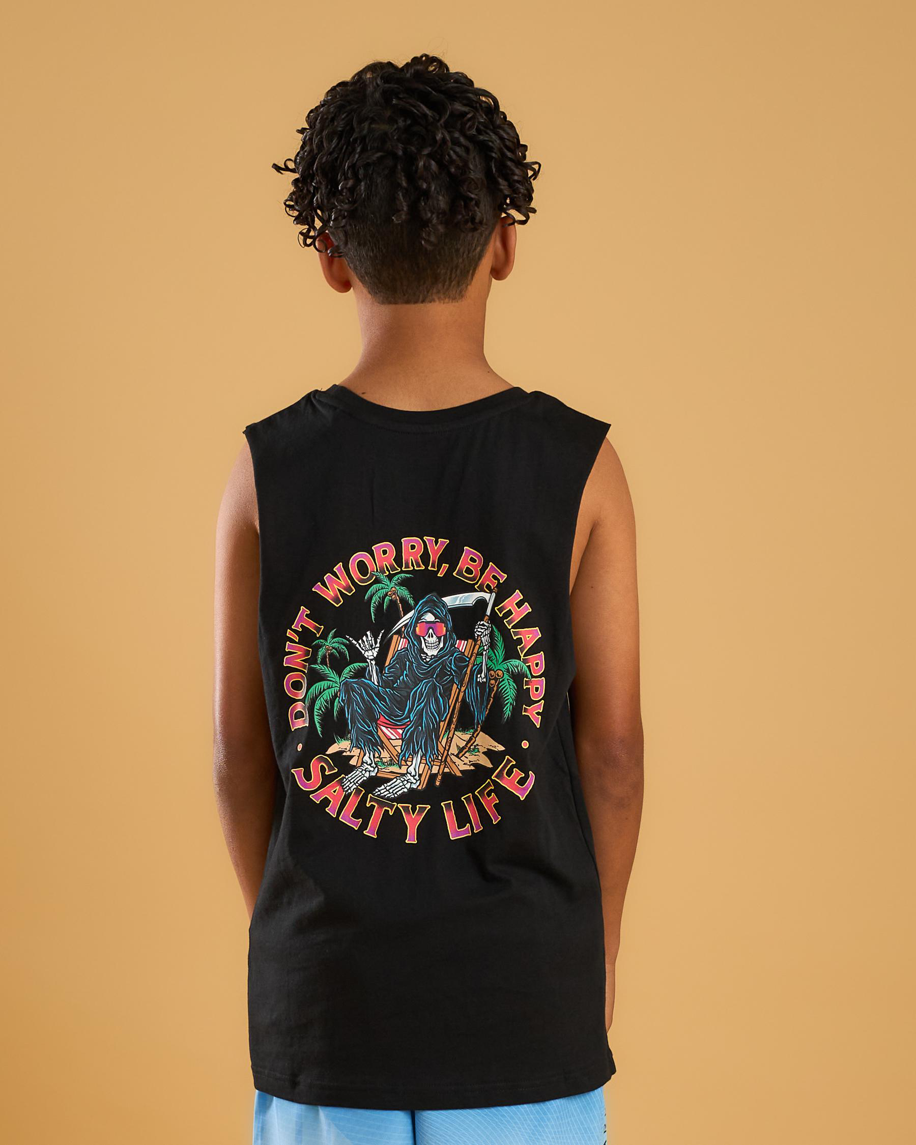 Be Happy Muscle Tank