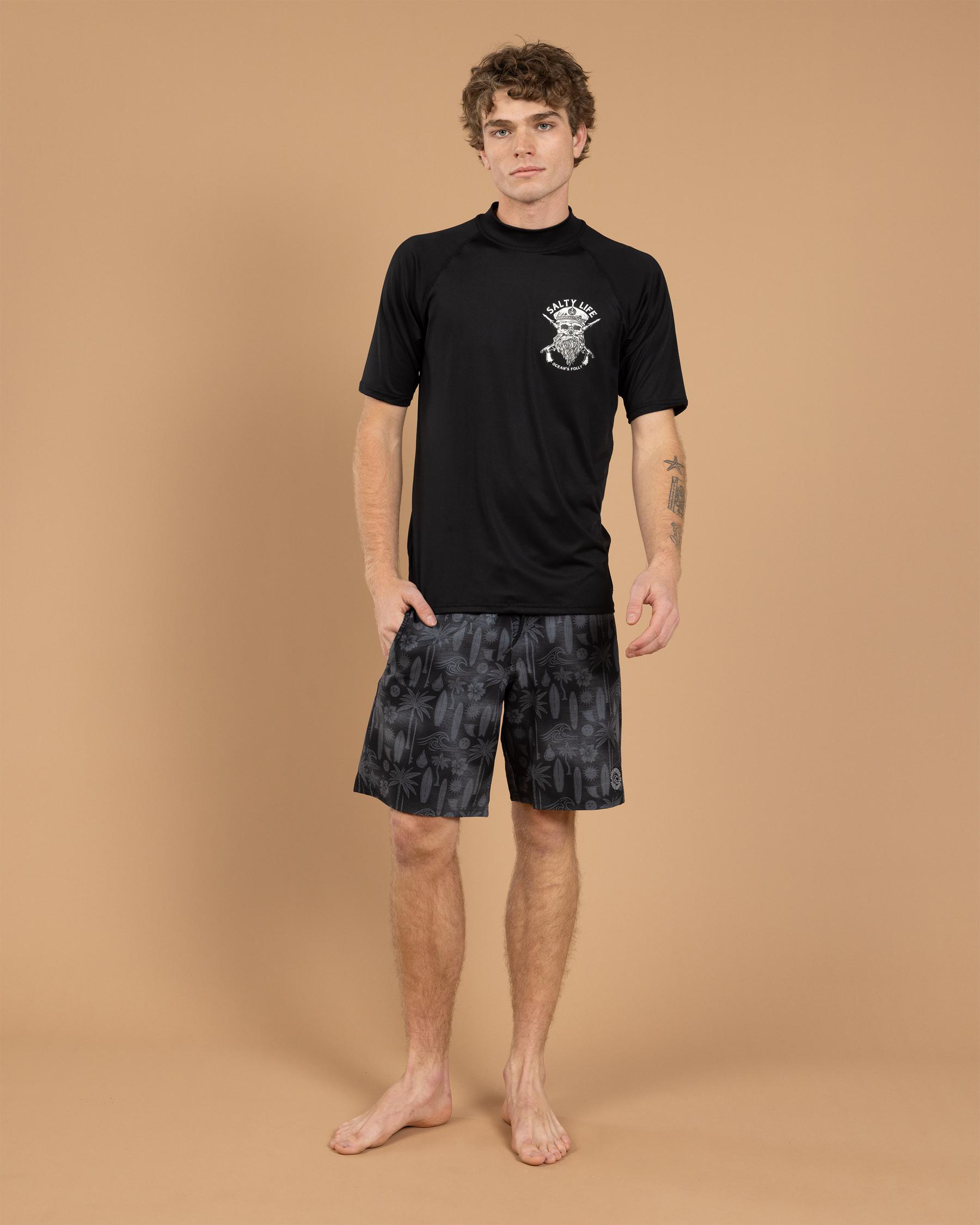 Overboard Short Sleeve Rash Vest