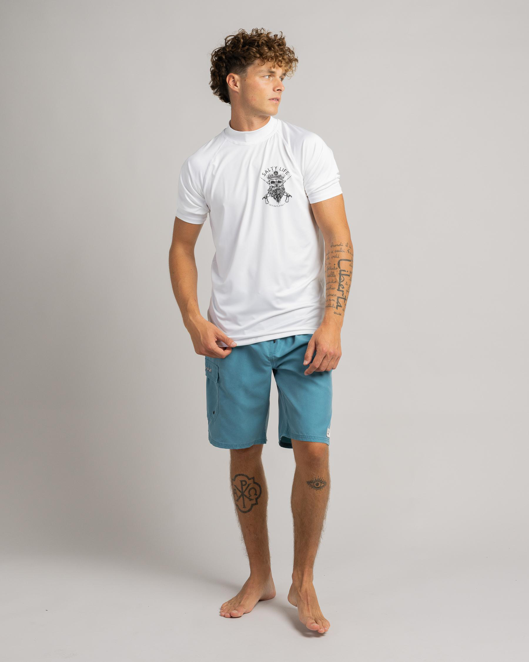 Overboard Short Sleeve Rash Vest
