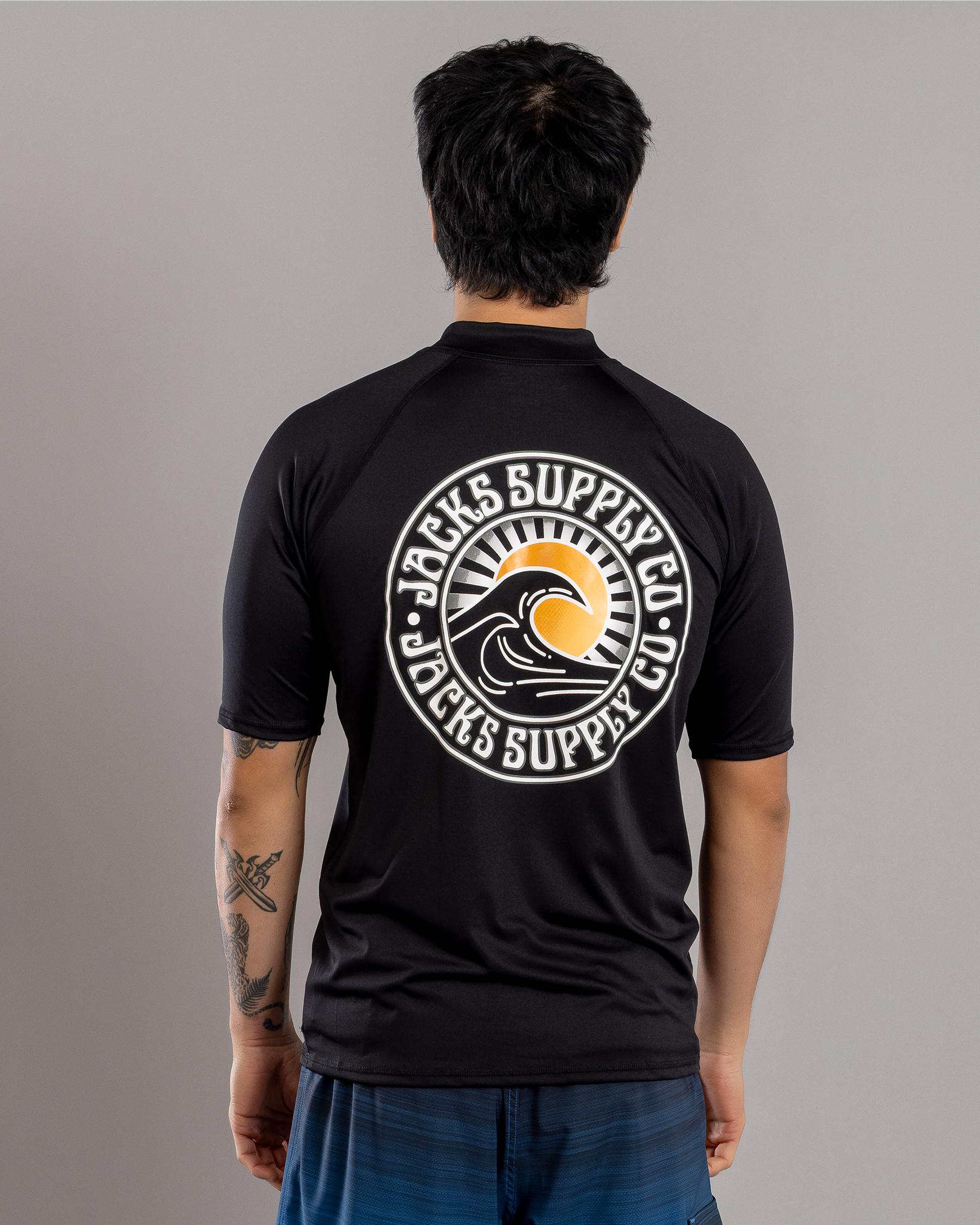 Waves Short Sleeve Rash Vest