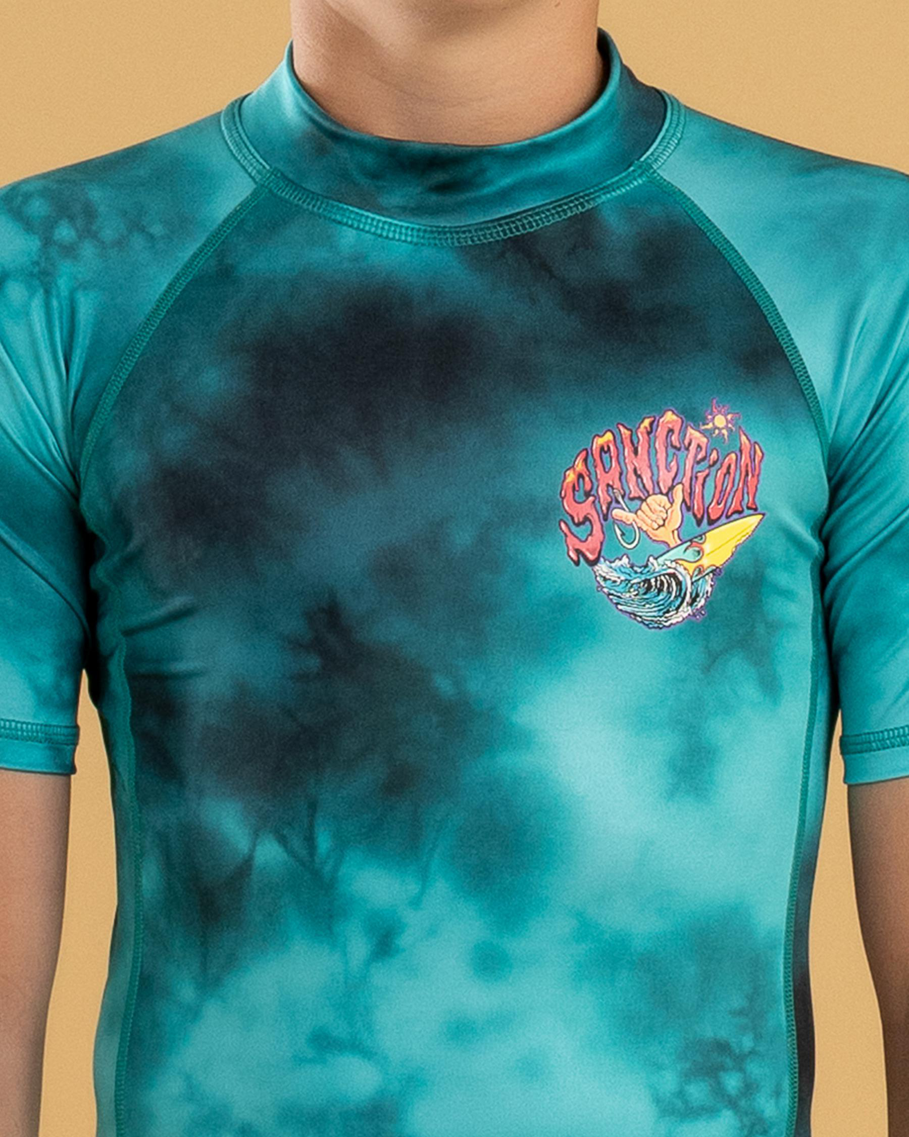 Scrap Short Sleeve Rash Vest