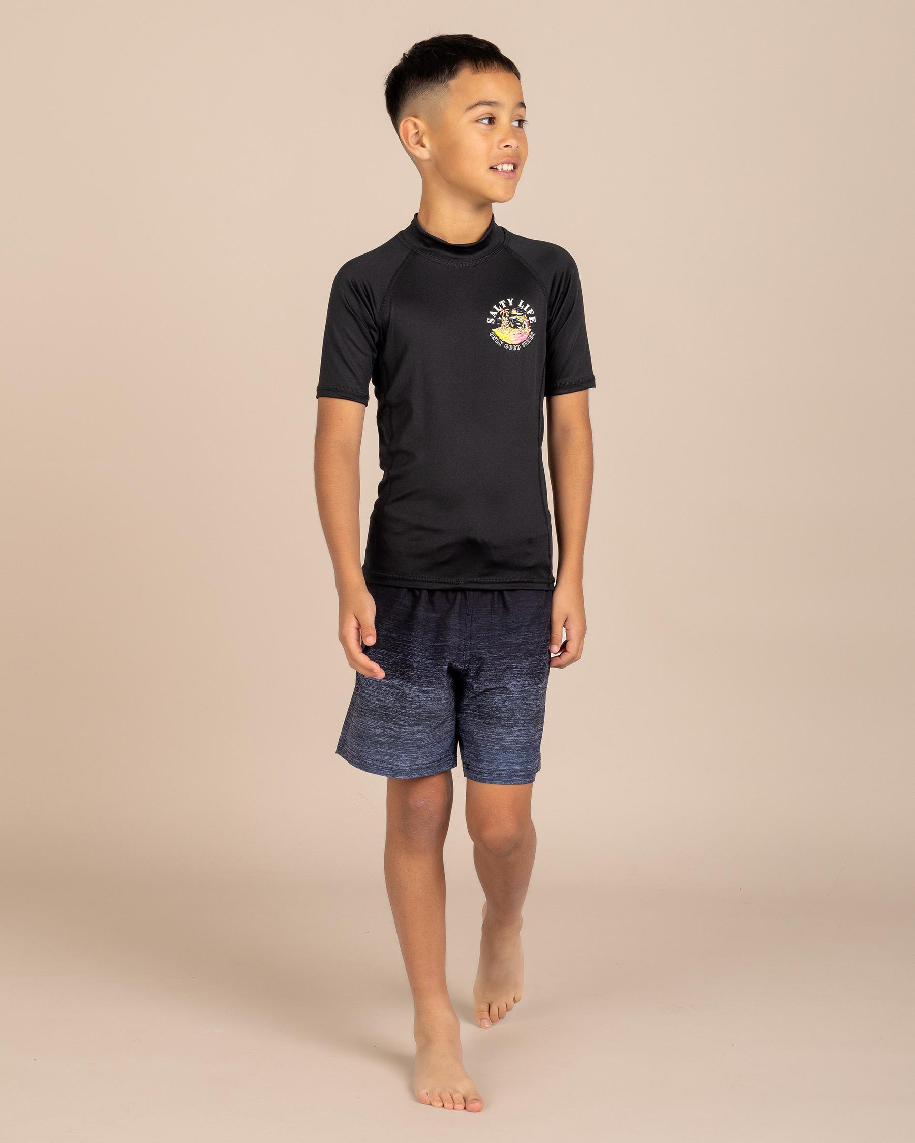 Good Vibes Short Sleeve Rash Vest