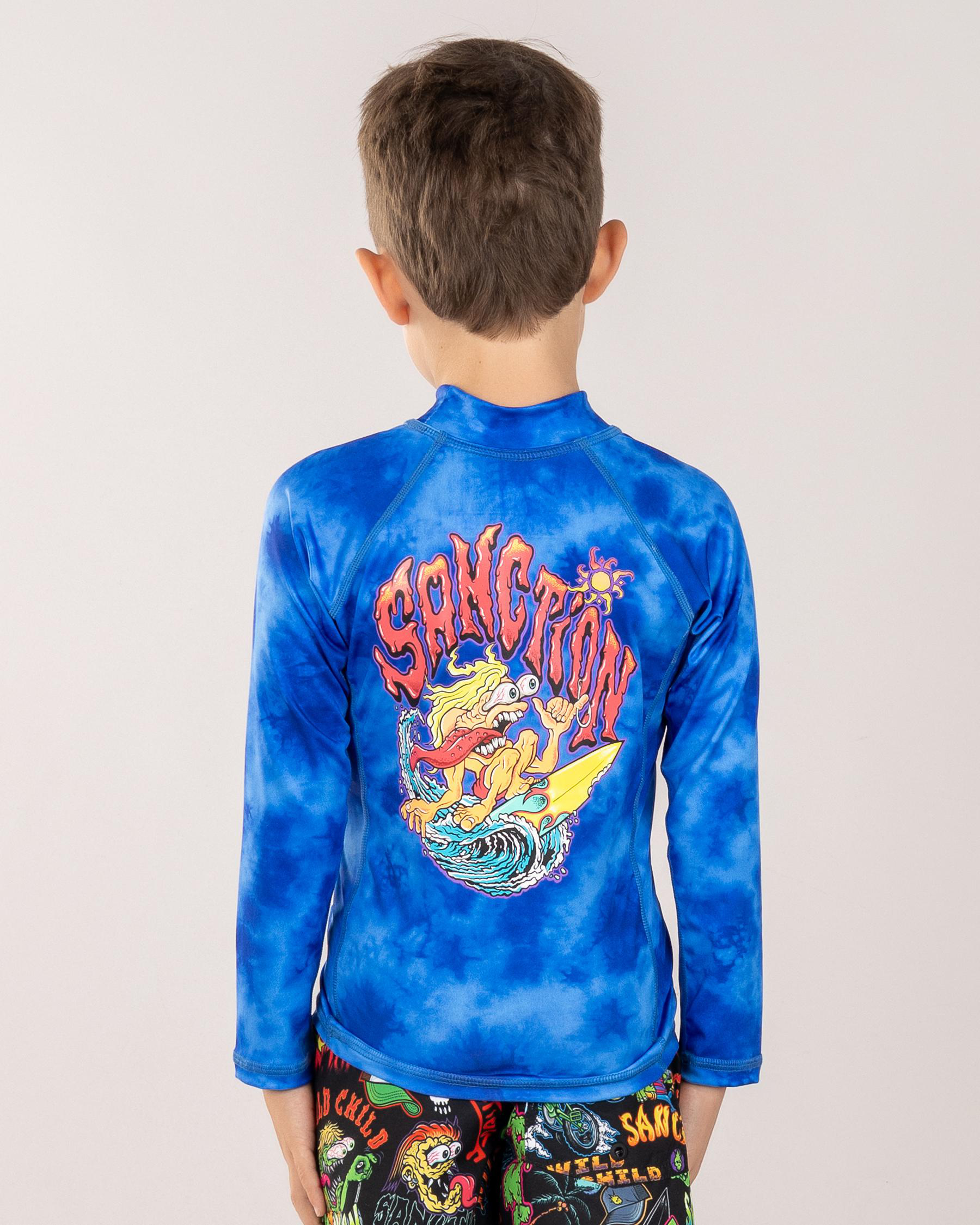 Scrap Long Sleeve Rash Vest