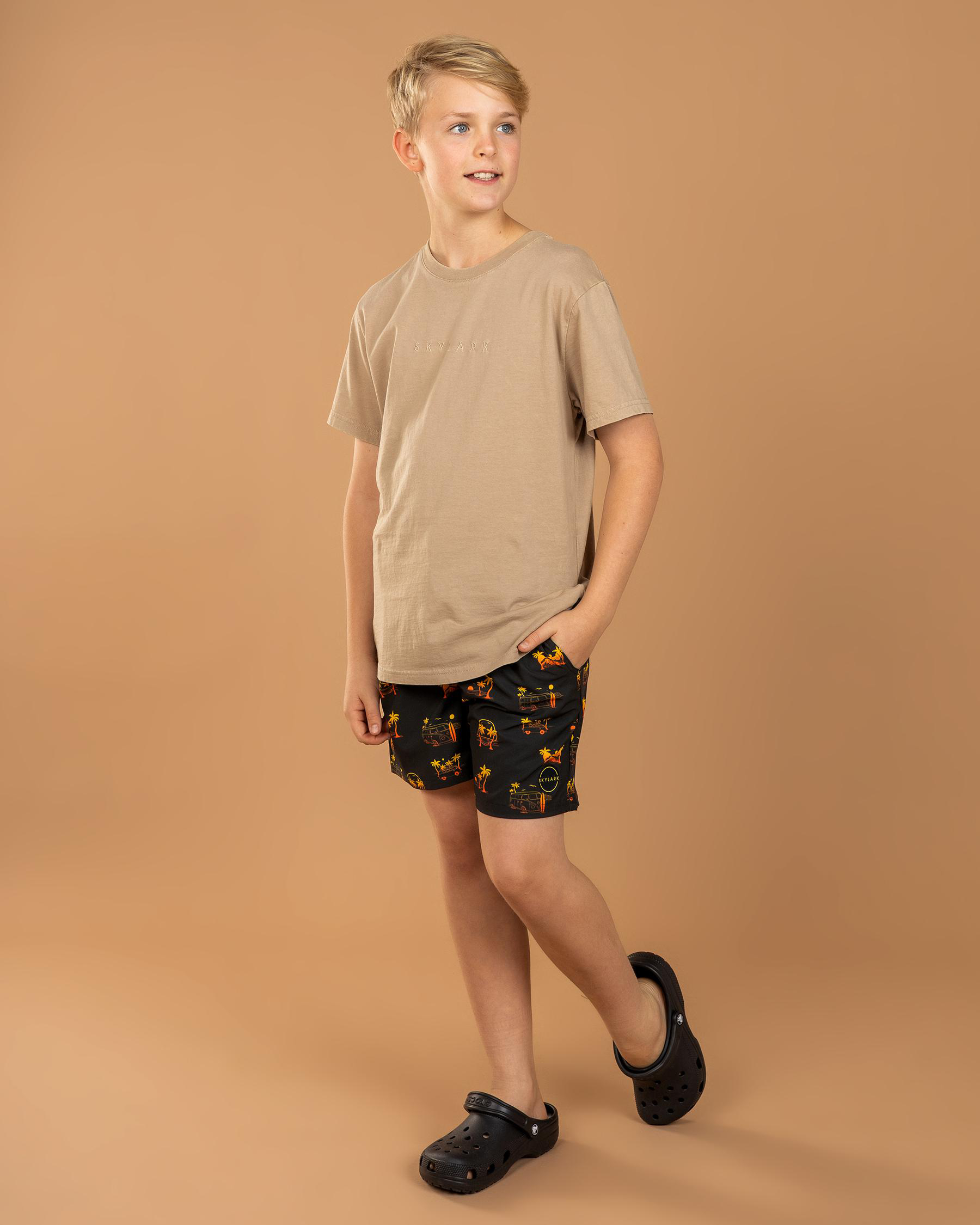 Helmsman Elastic Waist Shorts