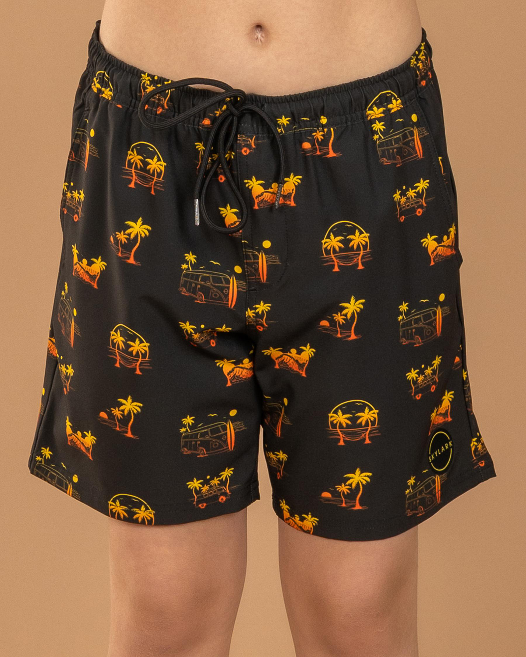 Helmsman Elastic Waist Shorts