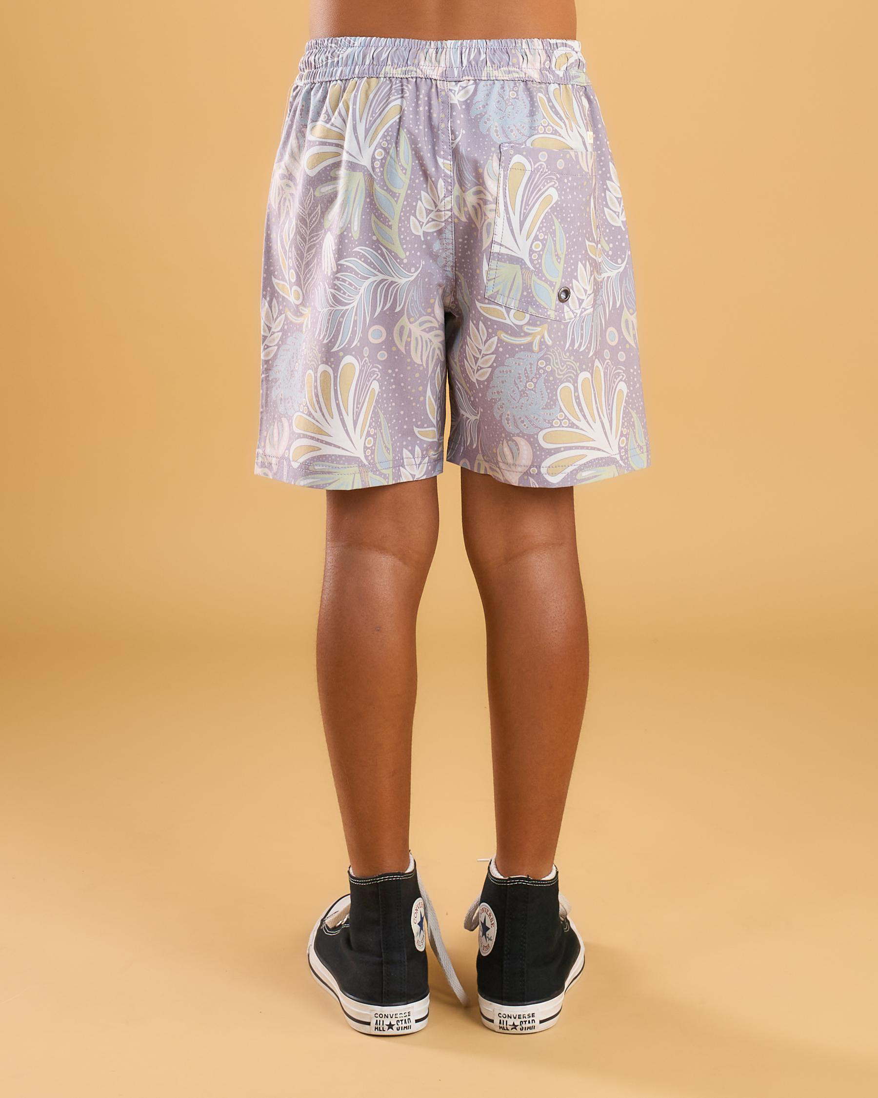 Arboretum Elastic Waist Shorts