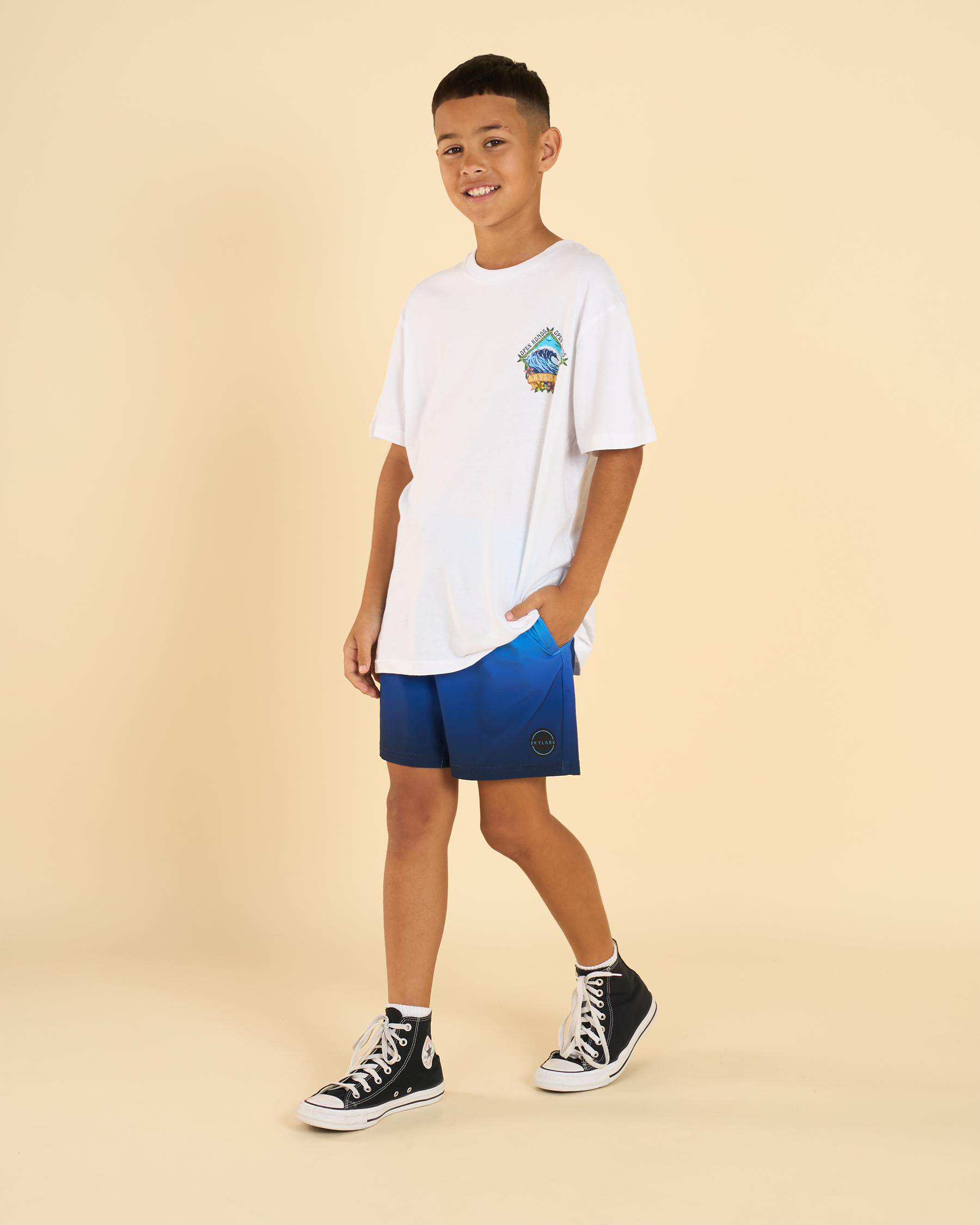 Brightside Elastic Waist Shorts