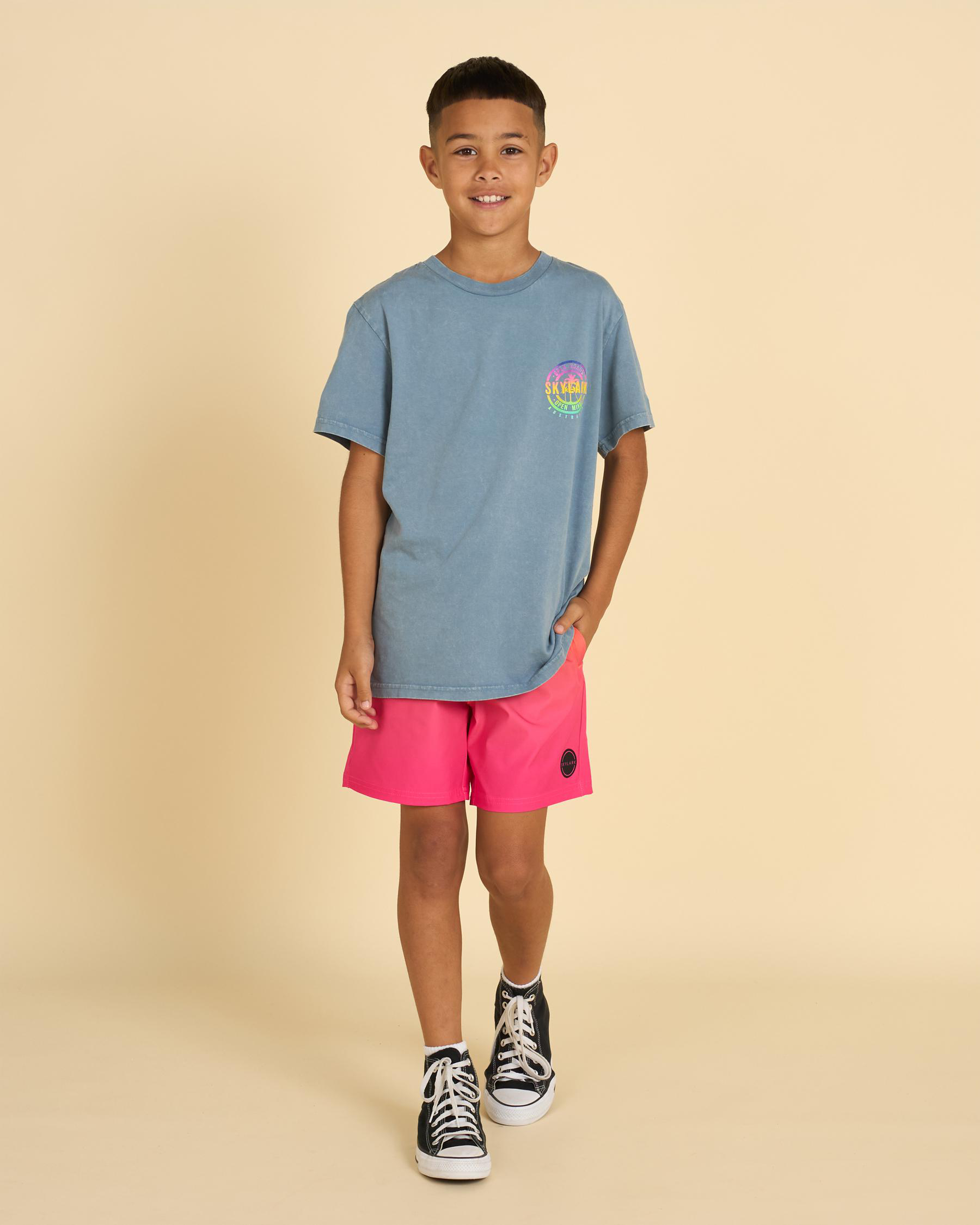 Brightside Elastic Waist Shorts