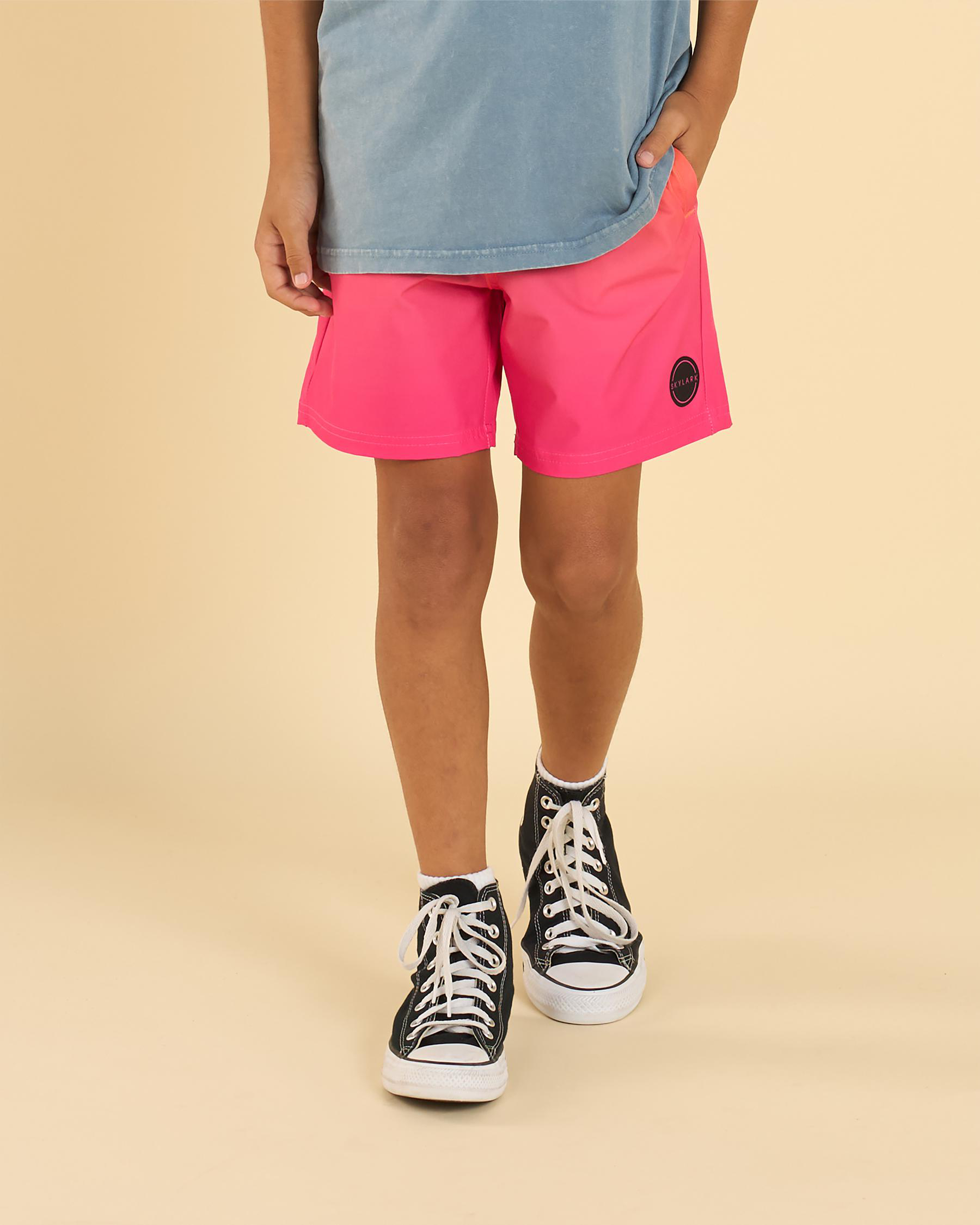 Brightside Elastic Waist Shorts