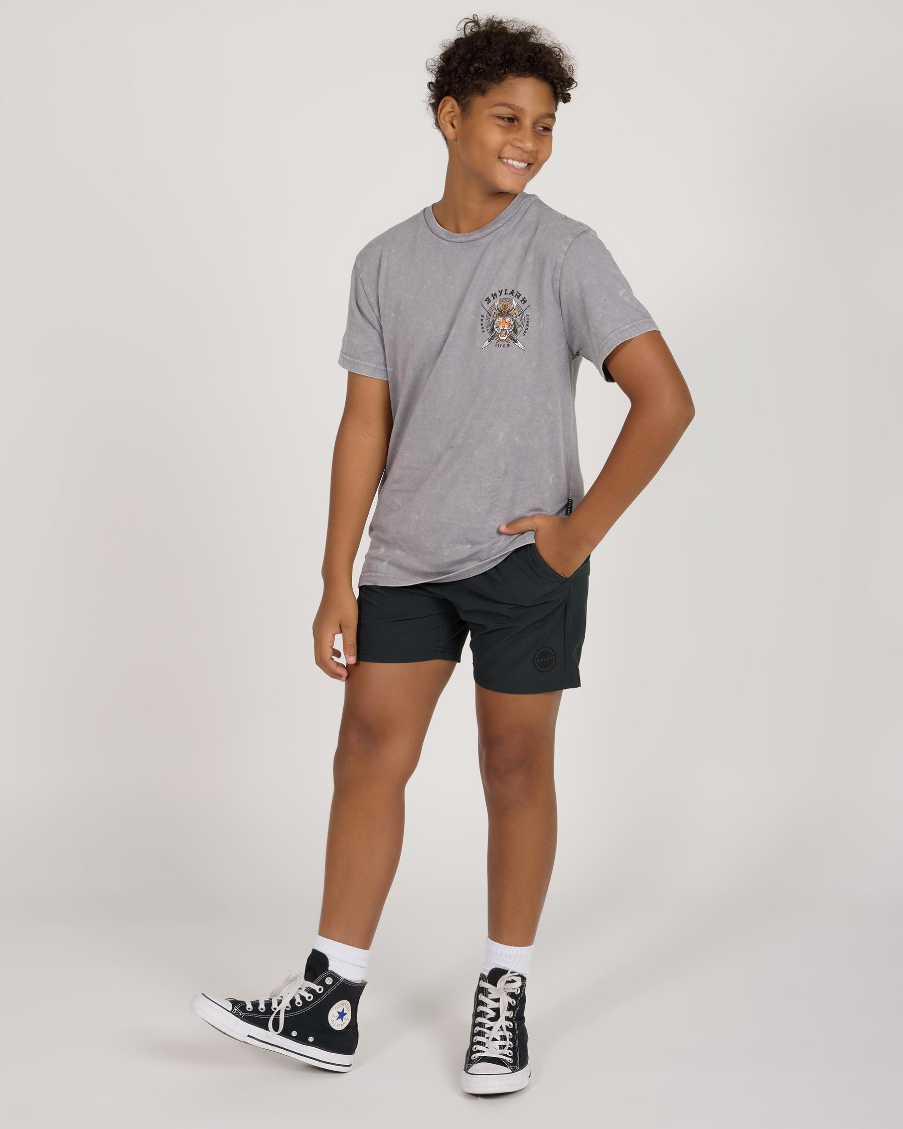 Liberty Elastic Waist Shorts