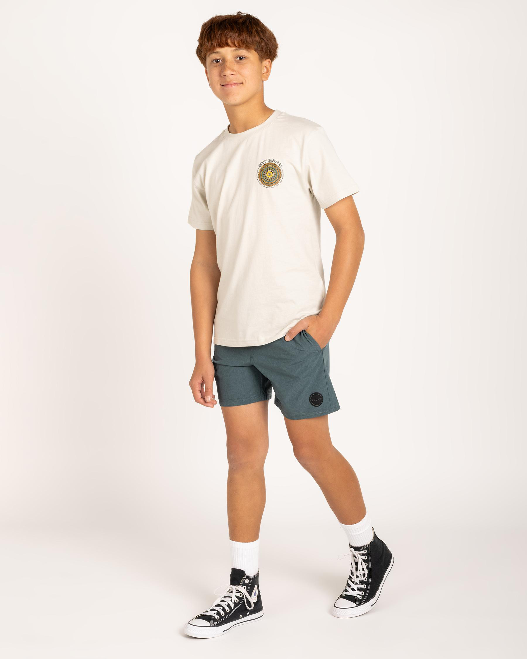 Liberty Elastic Waist Shorts