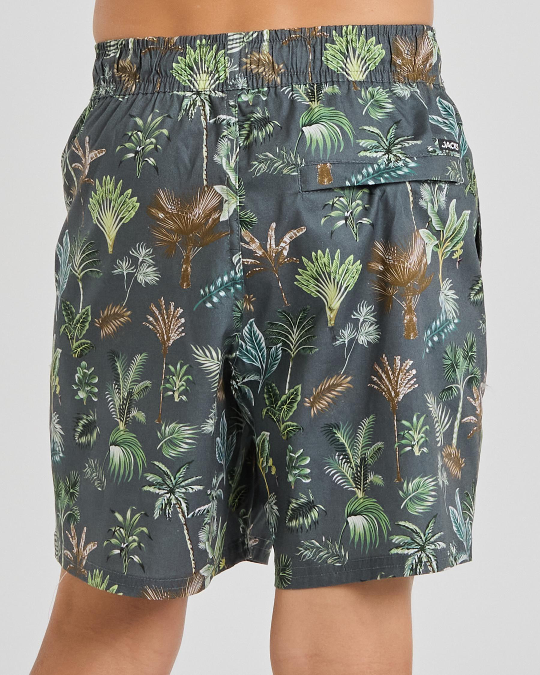 Wasteland Elastic Waist Shorts