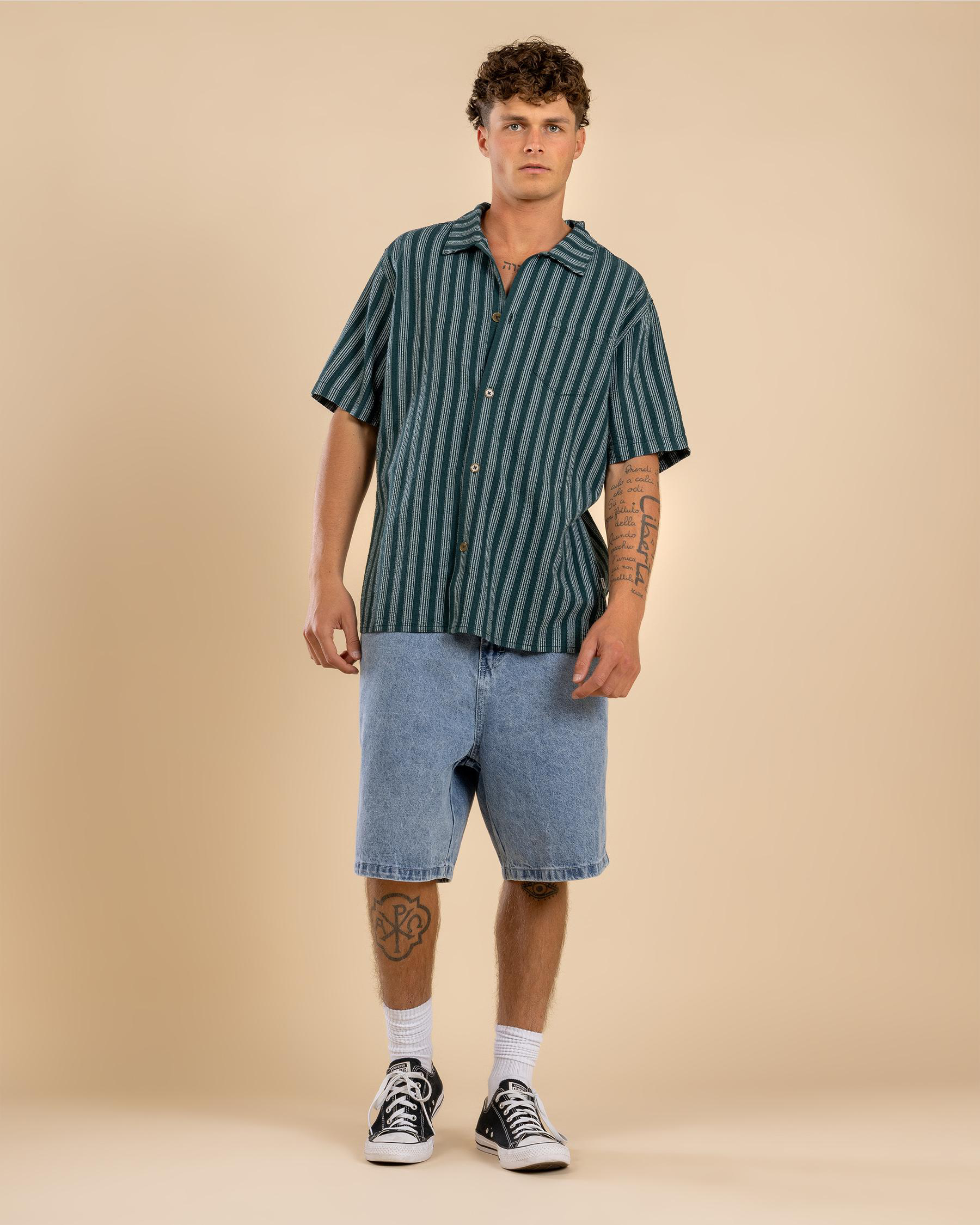 Eli Stripe Short Sleeve Shirt