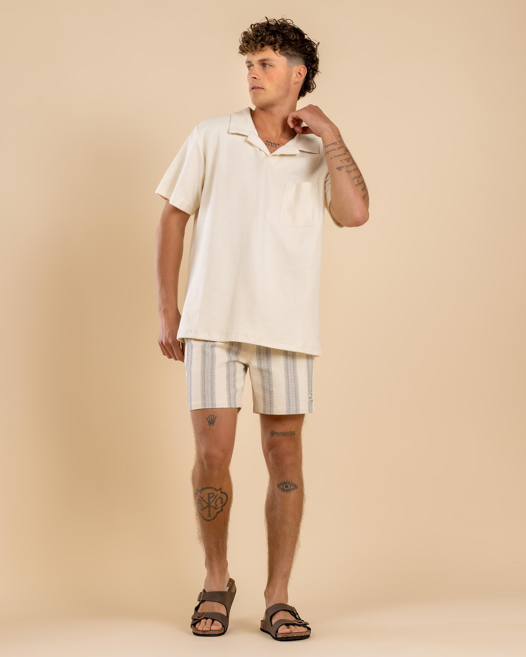 Vintage Terry Polo Shirt