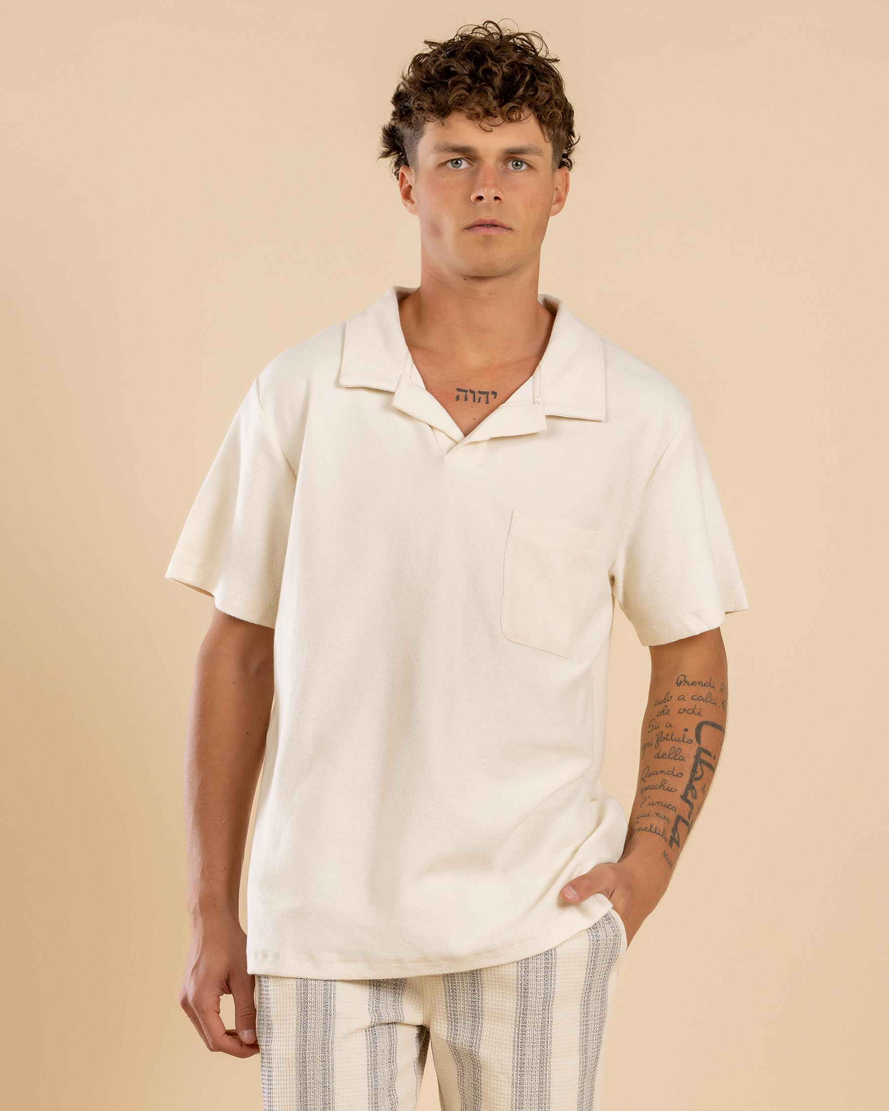 Vintage Terry Polo Shirt