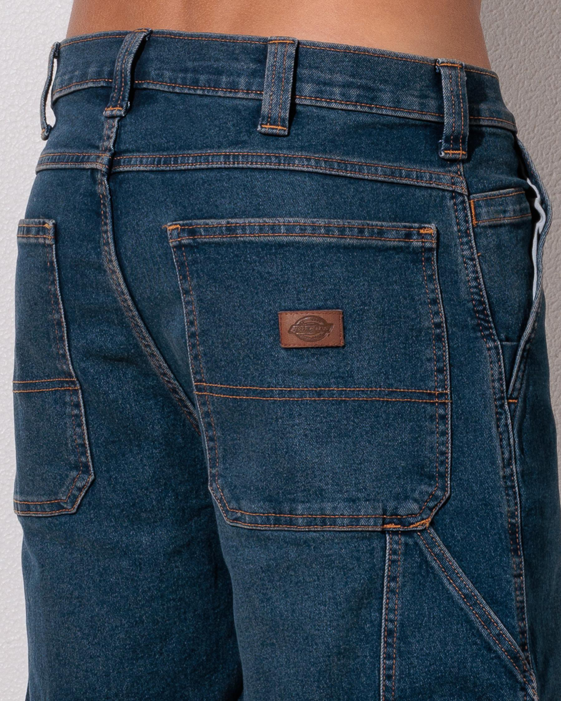 Relaxed Denim Utility Shorts