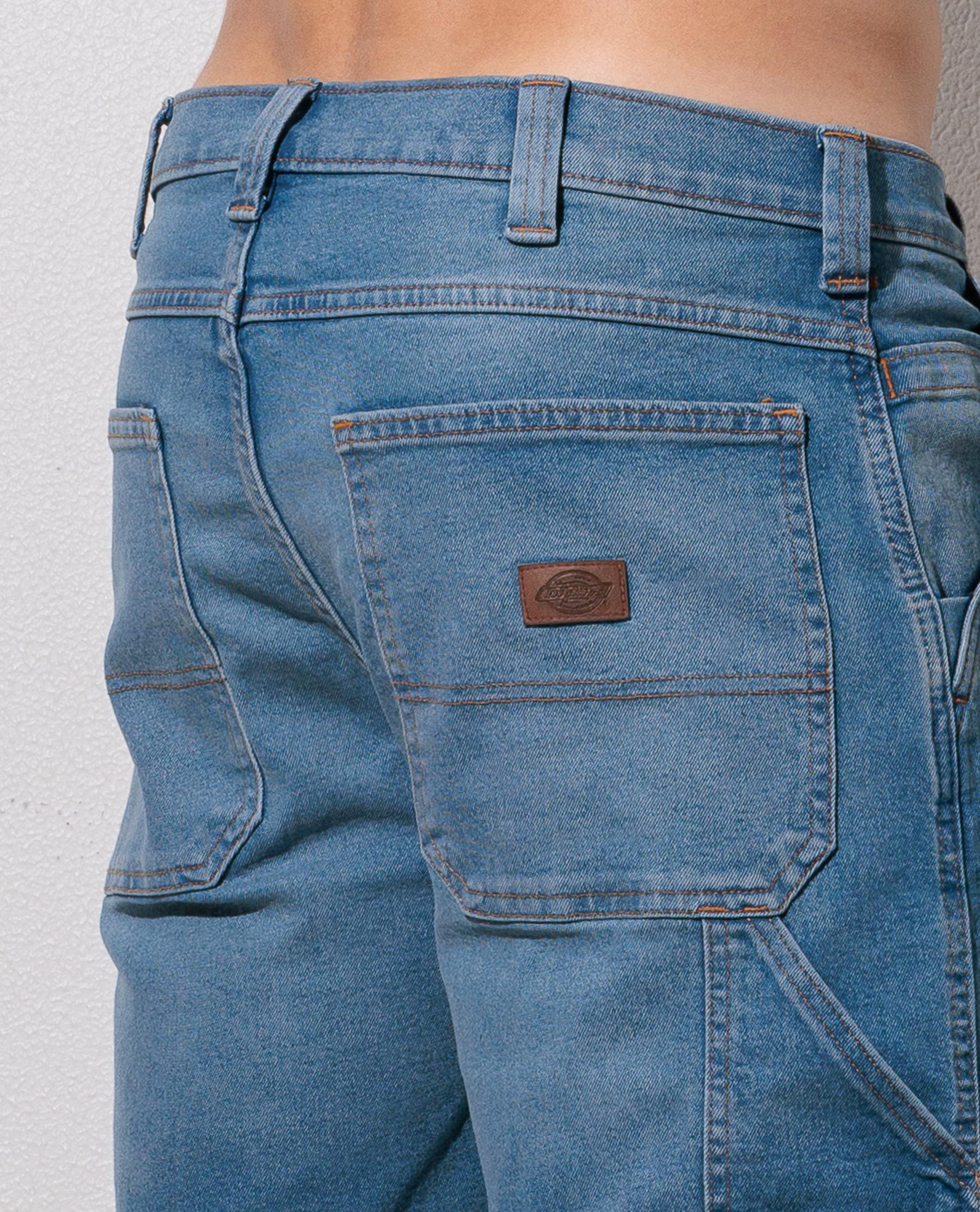 Relaxed Denim Utility Shorts