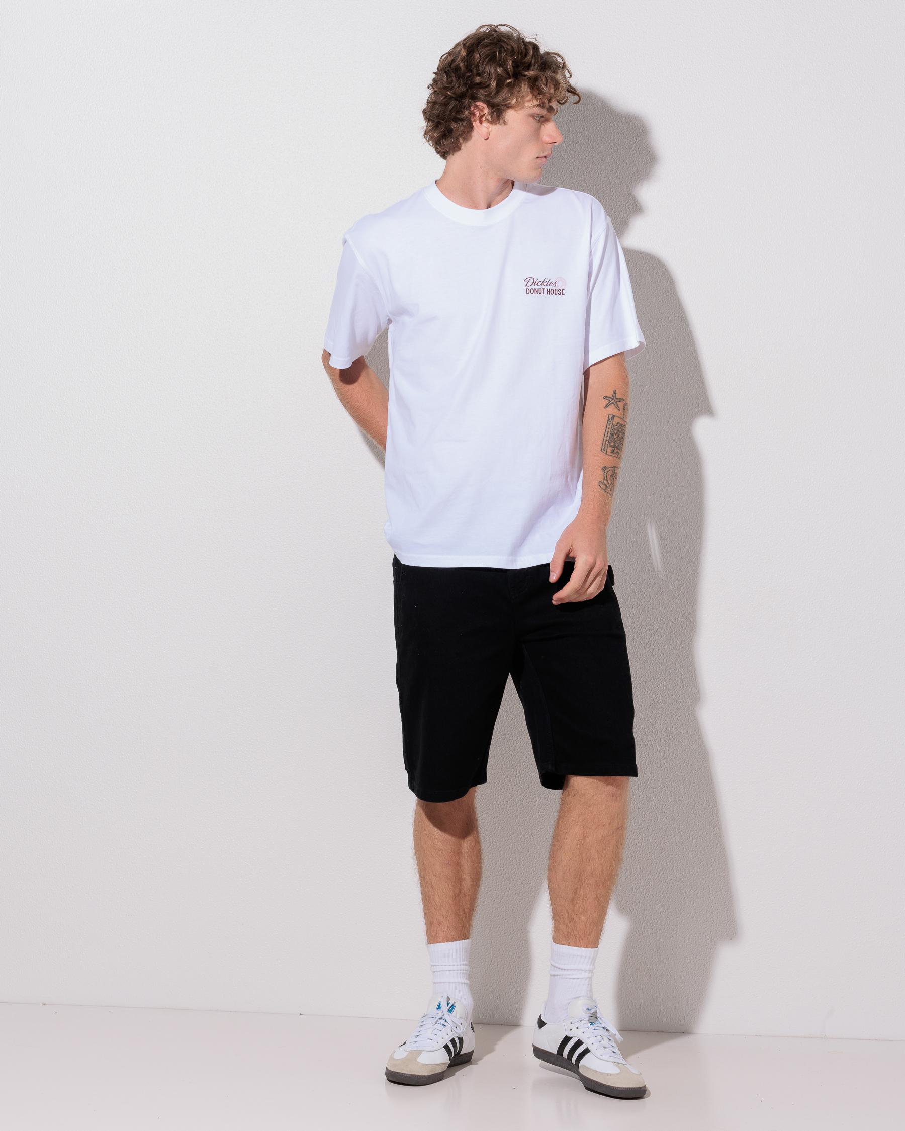 Relaxed Denim Utility Shorts