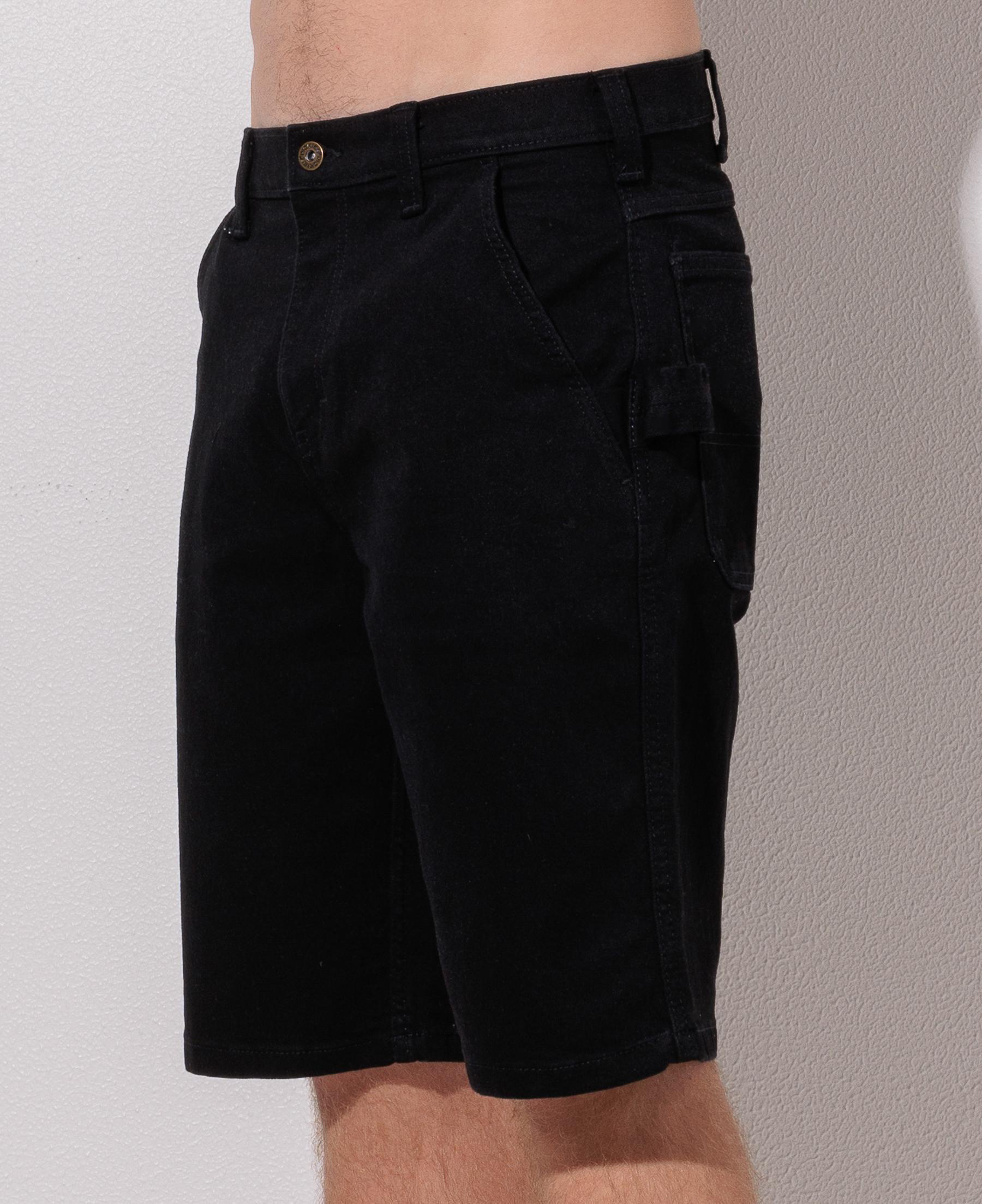 Relaxed Denim Utility Shorts