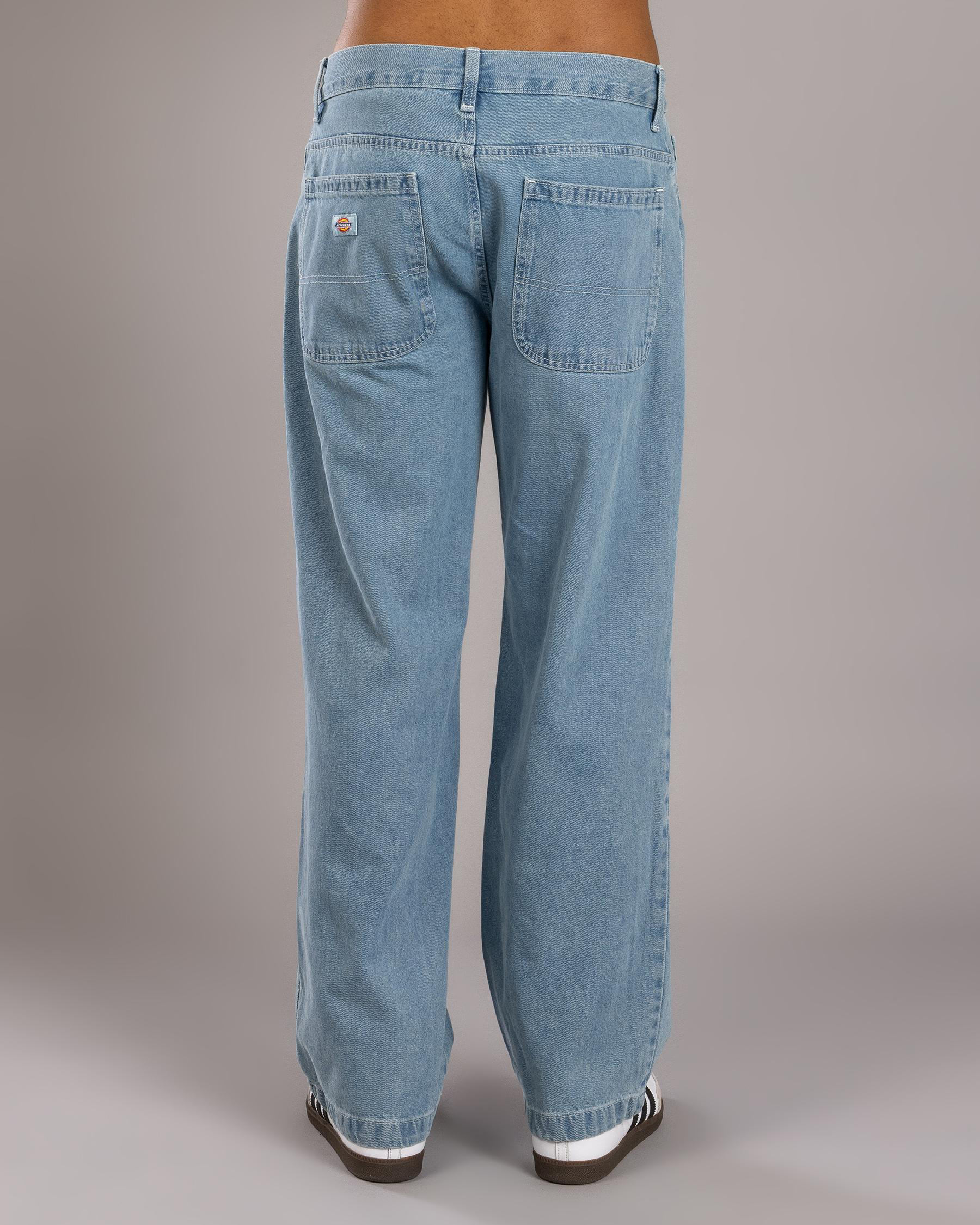 Double Knee Denim Pants