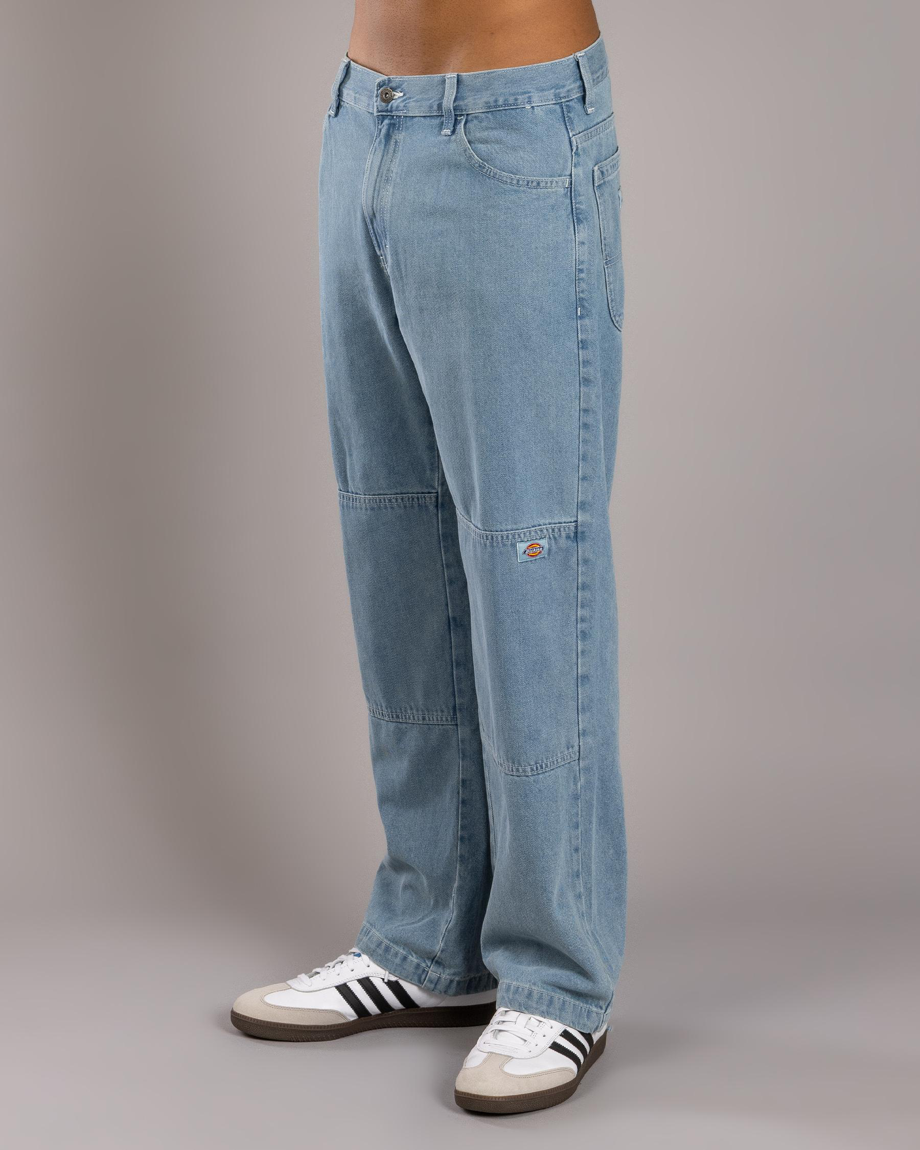 Double Knee Denim Pants