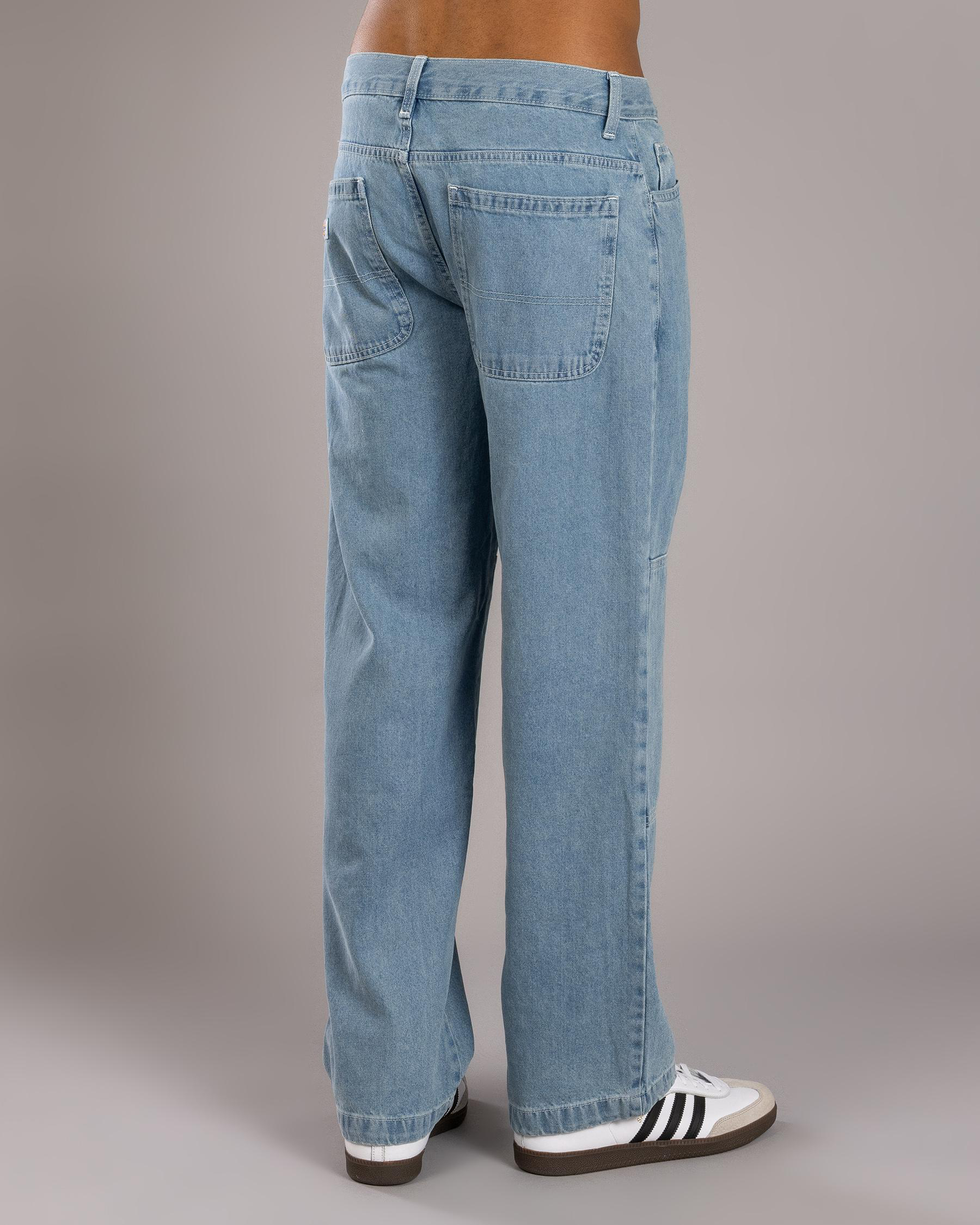 Double Knee Denim Pants