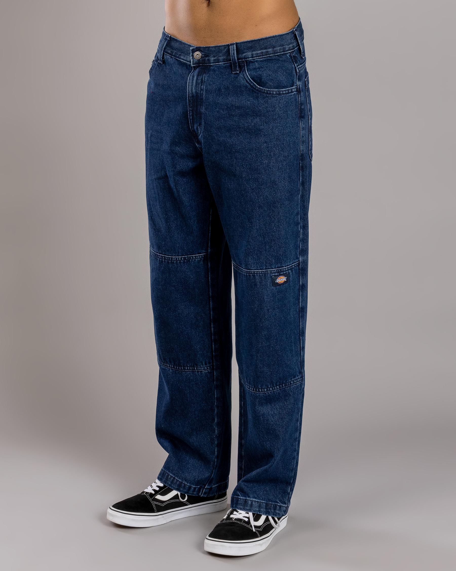 Double Knee Denim Pants