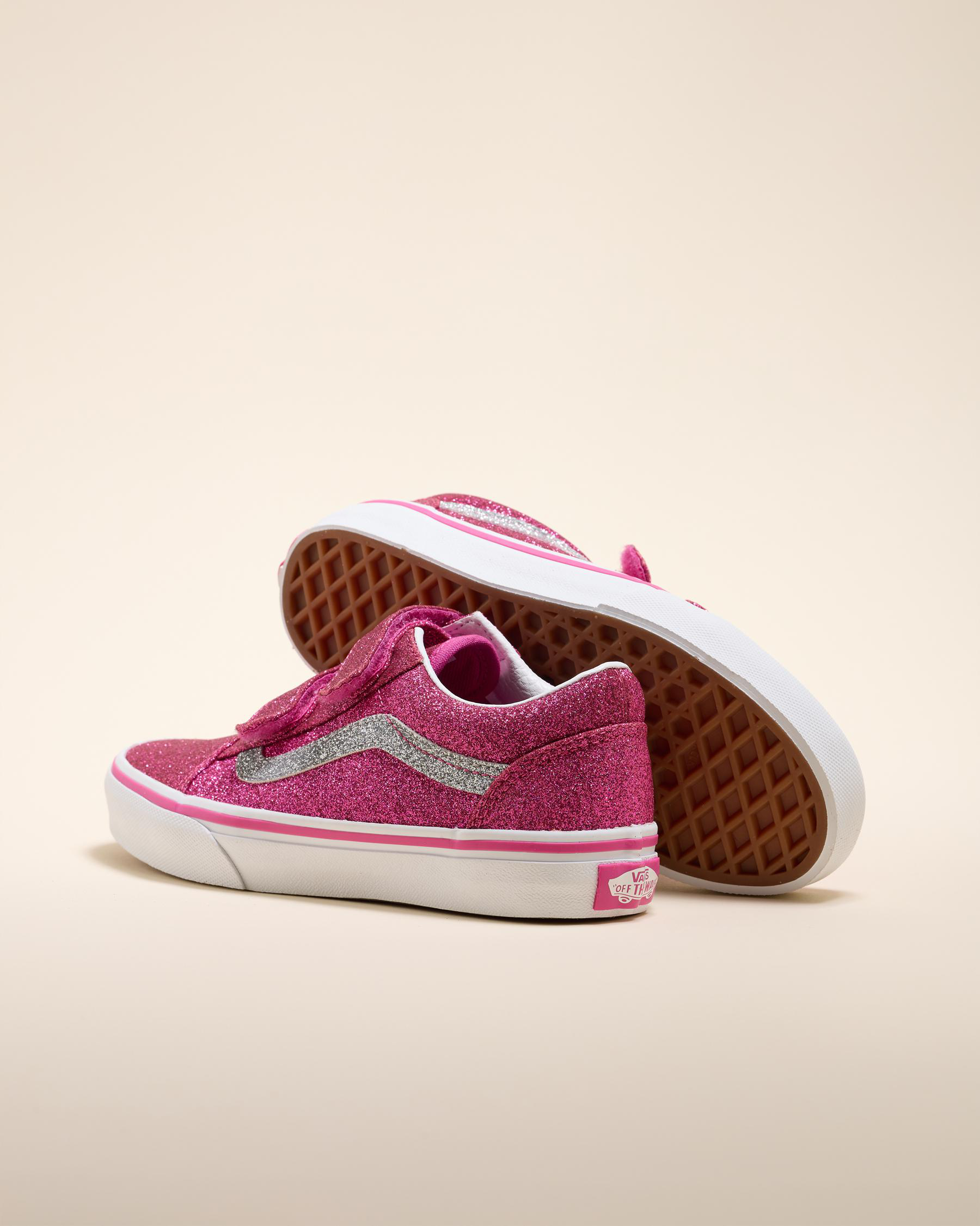 Old Skool V Glitter Shoes