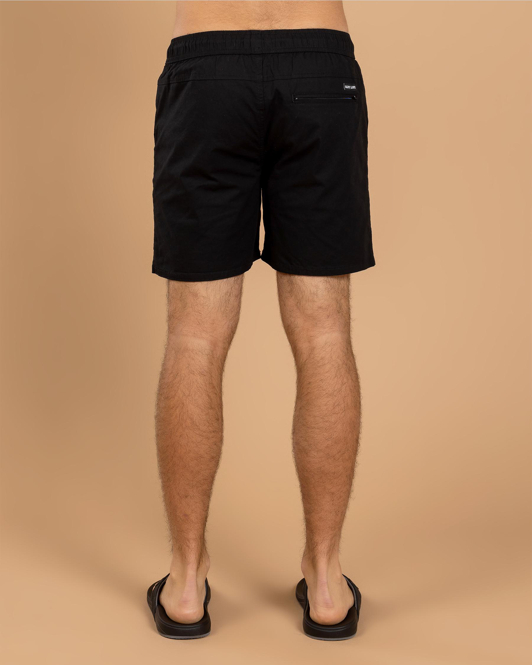 Glint Elastic Waist Shorts