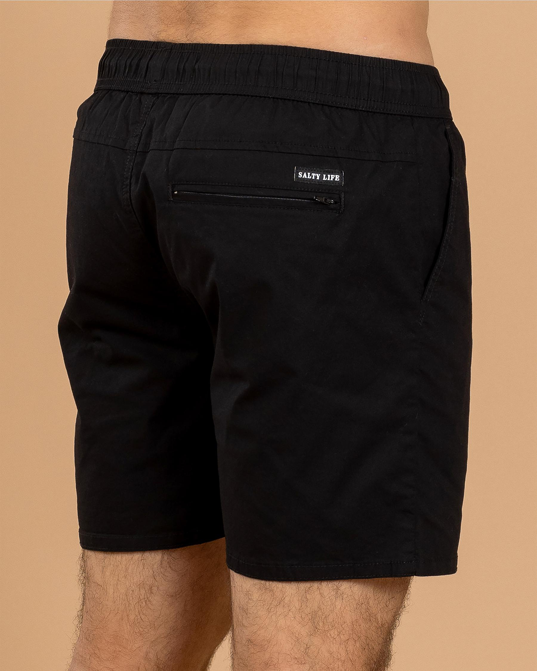 Glint Elastic Waist Shorts