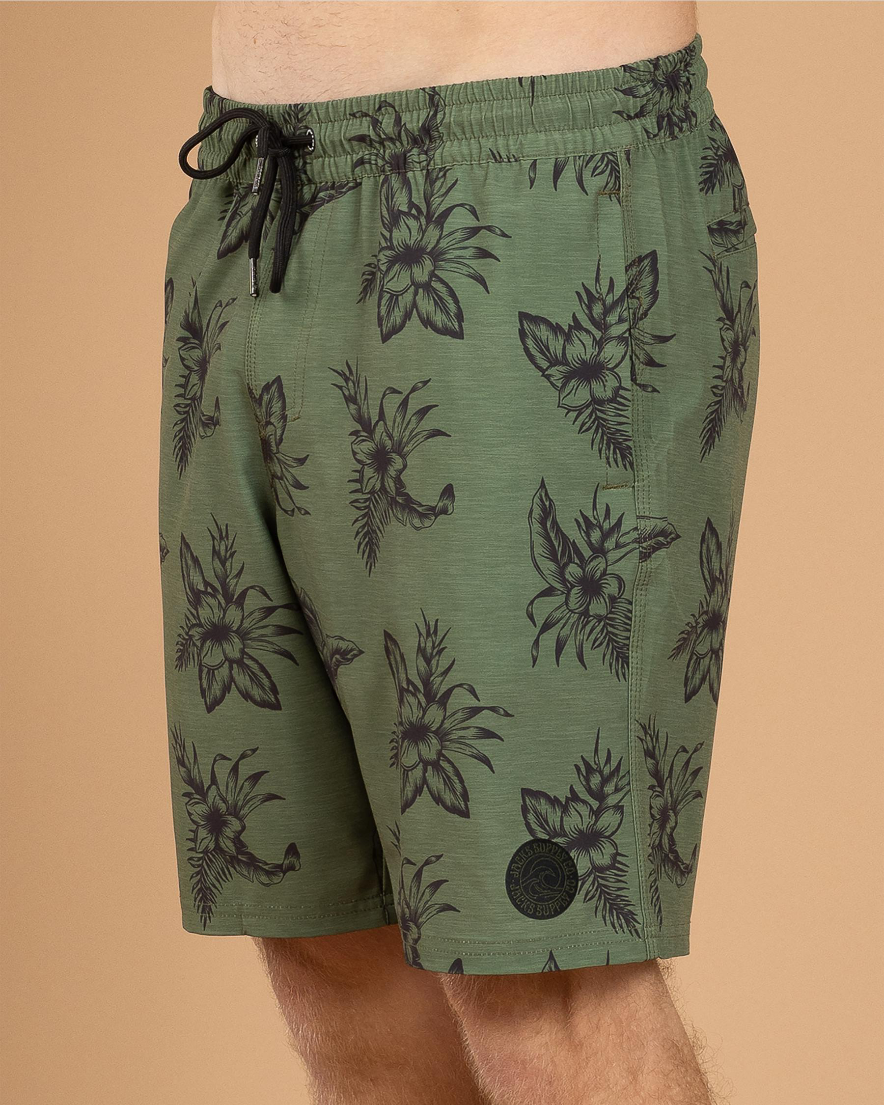 Bramble Elastic Waist Shorts
