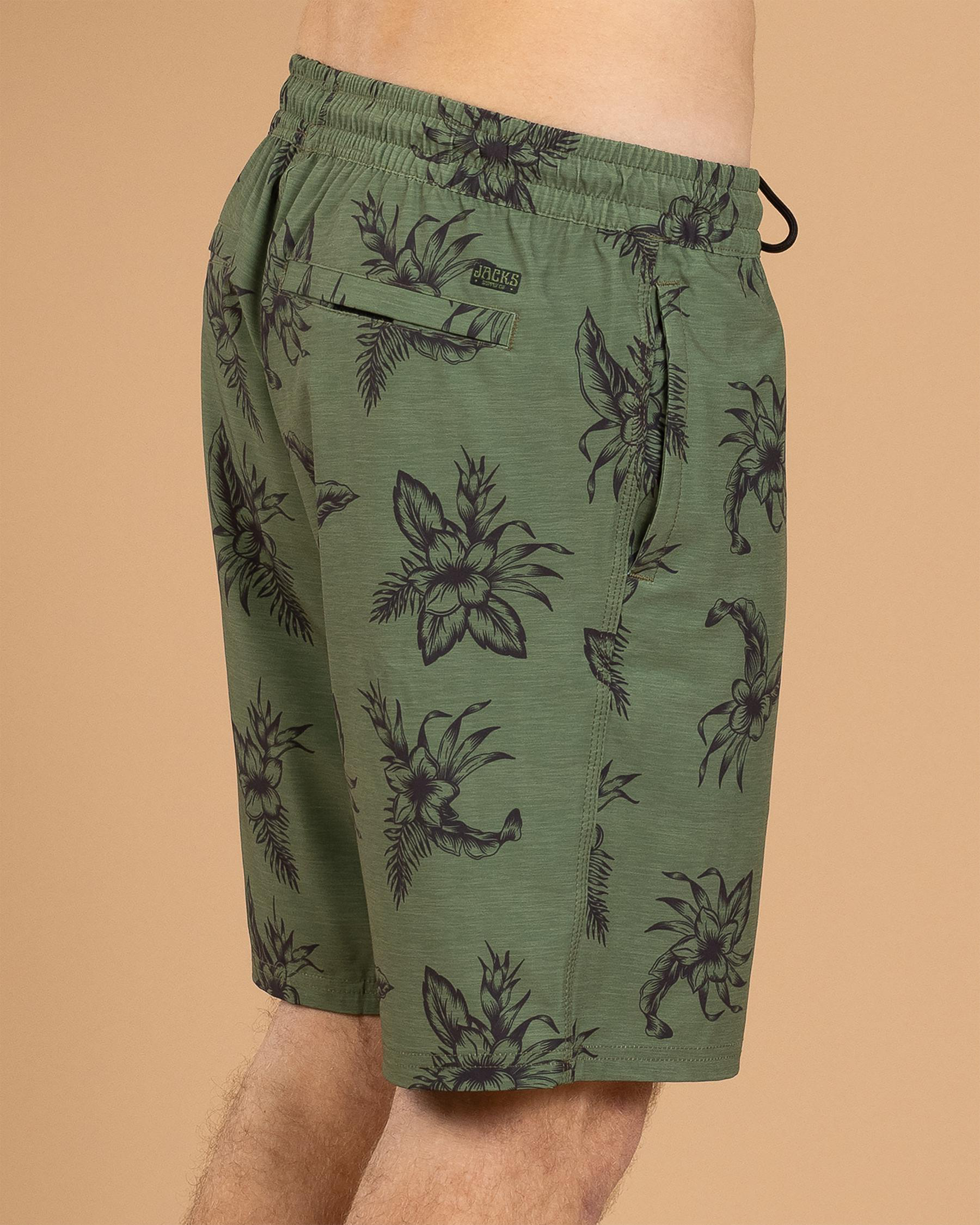 Bramble Elastic Waist Shorts